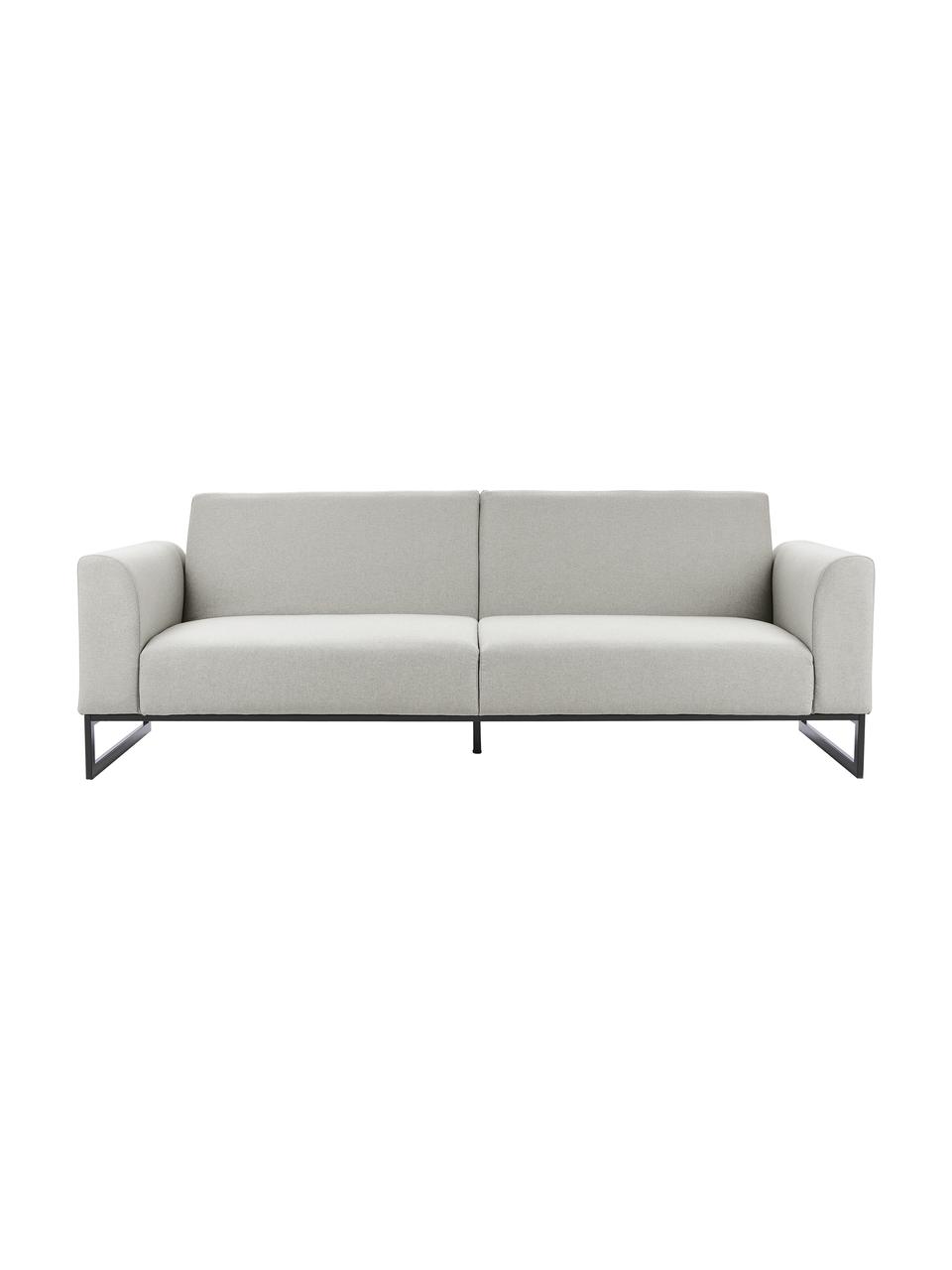 Pohovka na spanie Josephine (3-miestna), Svetlosivá, Š 238 x H 85 cm