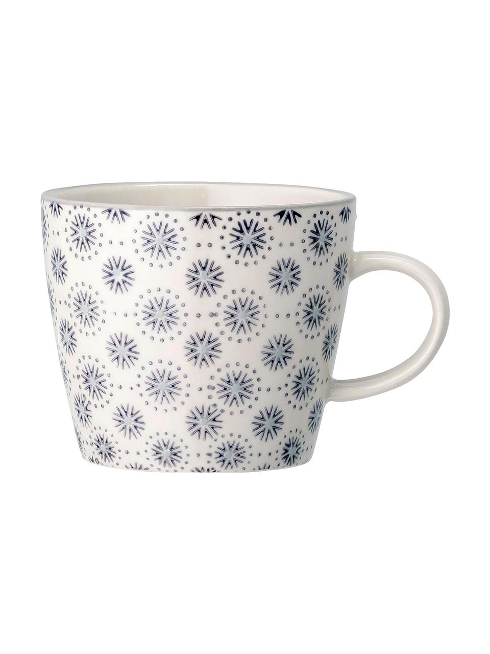 Tasse rustique Elsa, 4 pièces, Gris, couleur crème