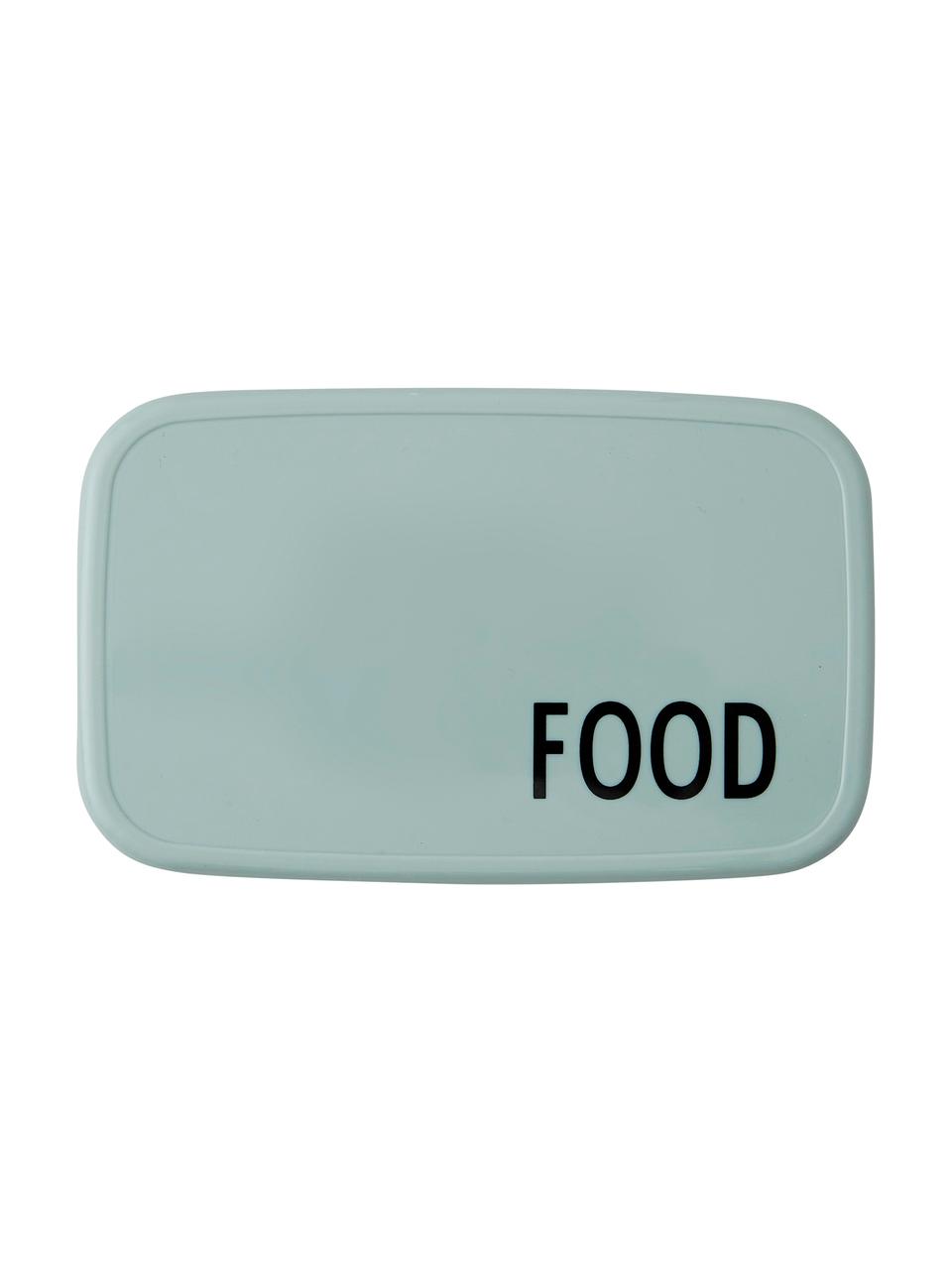 Contenitore per il pranzo Food, Tritan (materiale sintetico, senza BPA), Verde, Larg. 18 x Alt. 6 cm