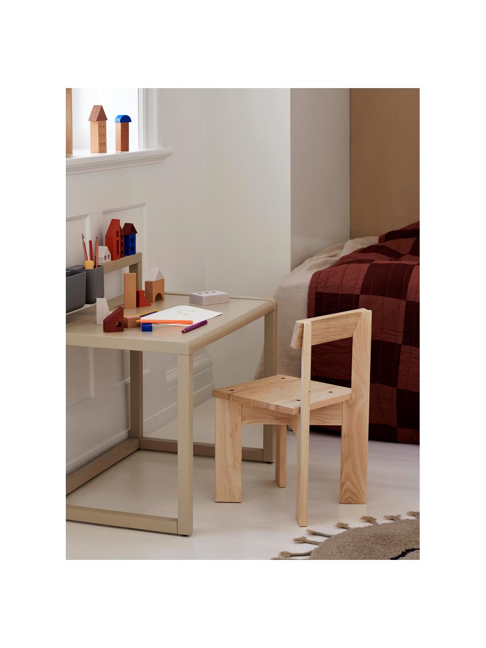 Holz-Kindertisch Little Architect, Eschenholz, Eschenholzfurnier, Mitteldichte Holzfaserplatte (MDF)

Dieses Produkt wird aus nachhaltig gewonnenem, FSC®-zertifiziertem Holz gefertigt., Hellbeige, B 76 x T 55 cm