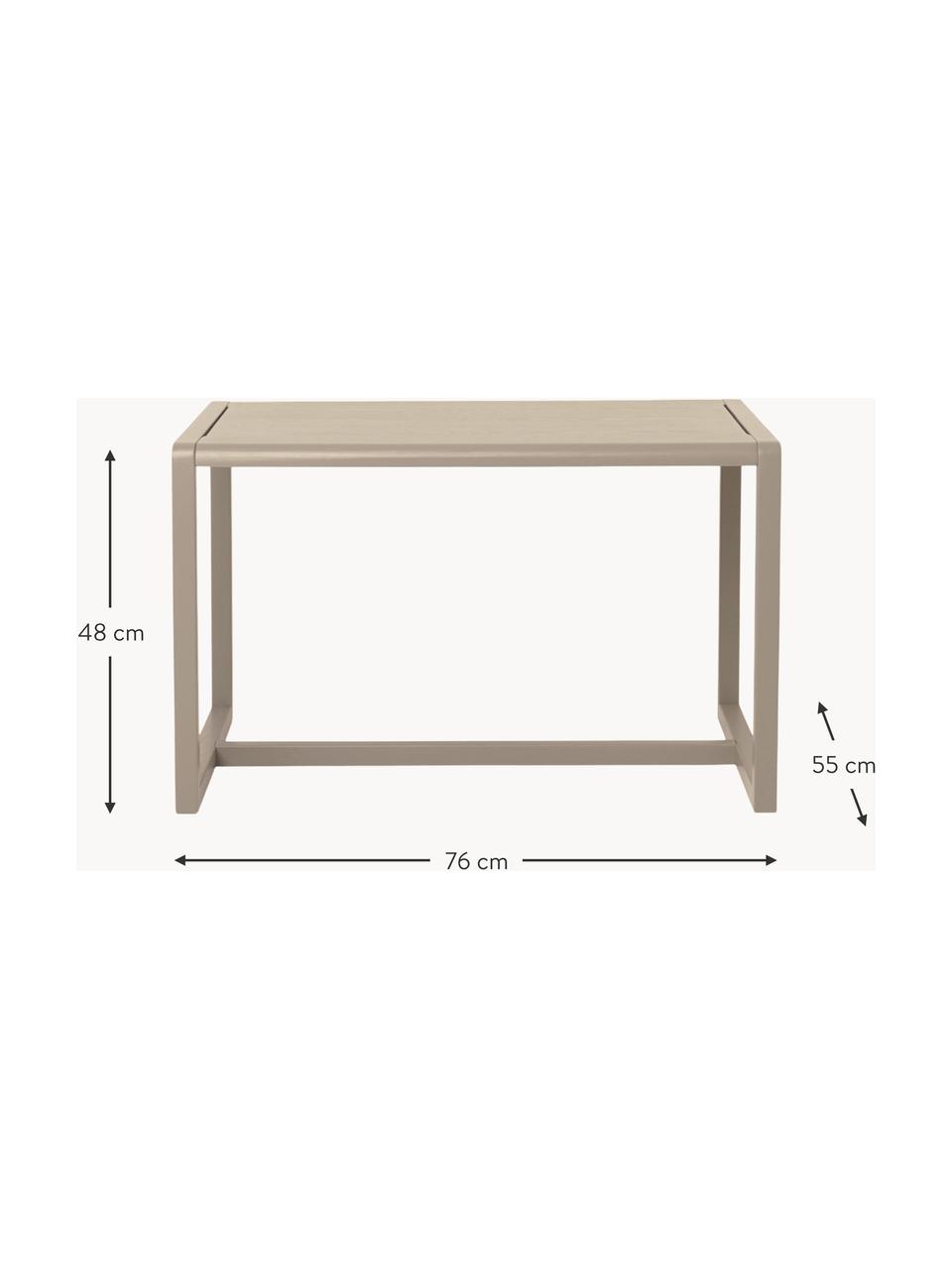 Holz-Kindertisch Little Architect, Eschenholz, Eschenholzfurnier, Mitteldichte Holzfaserplatte (MDF)

Dieses Produkt wird aus nachhaltig gewonnenem, FSC®-zertifiziertem Holz gefertigt., Hellbeige, B 76 x T 55 cm