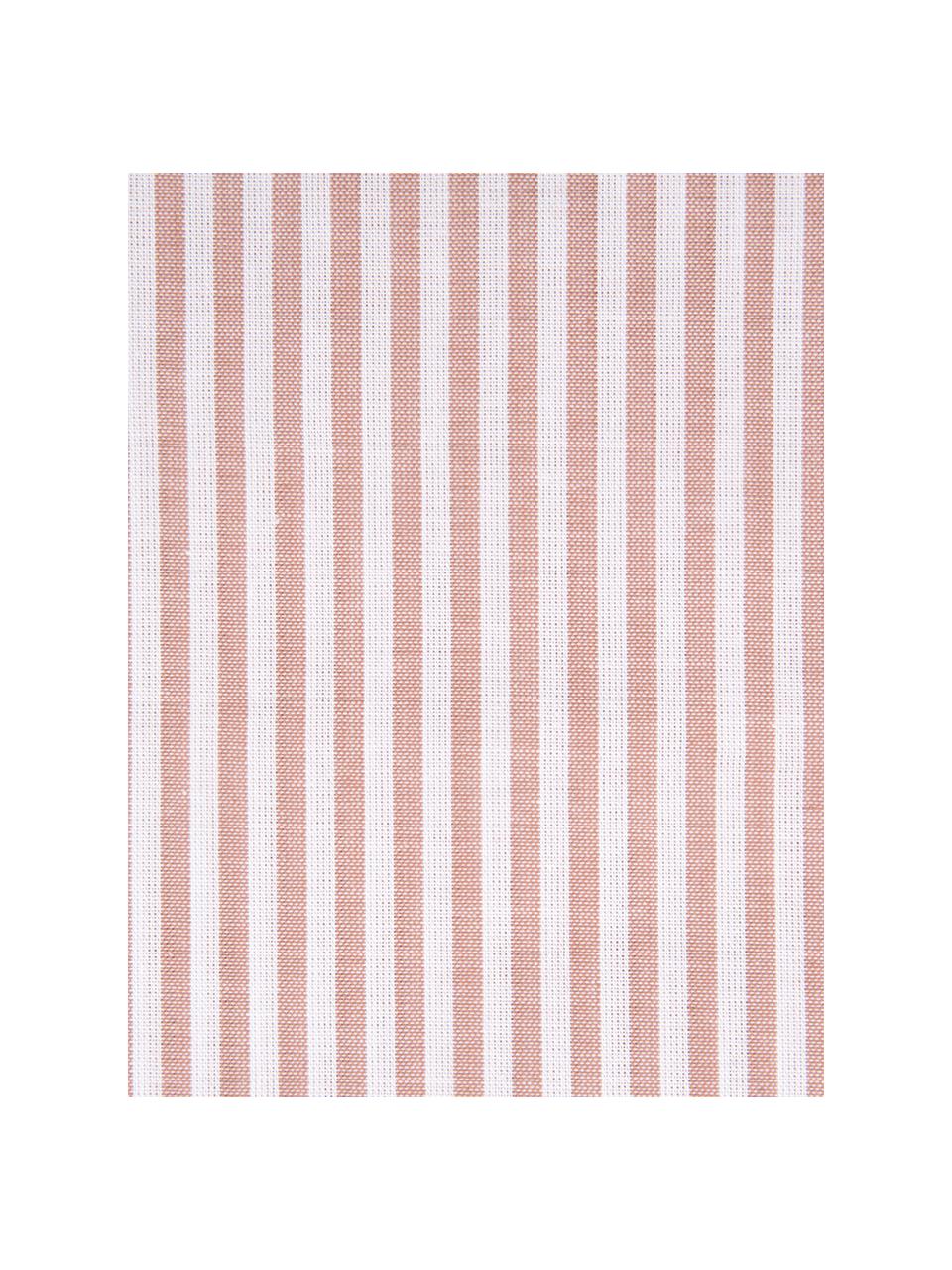 Funda nórdica de algodón Ellie, Blanco, rojo, Cama 150/160 cm (240 x 220 cm)