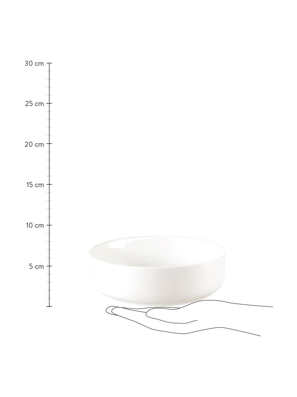 Bols en porcelaine Fine Bone China Oco, 6 pièces, Porcelaine Fine Bone China
Fine Bone China est une porcelaine tendre, qui se distingue particulièrement par sa brillance et sa translucidité, Blanc ivoire, Ø 17 x haut. 5 cm