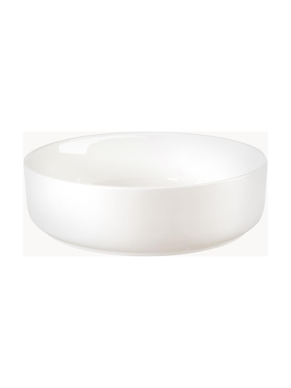 Cuencos de porcelana Fine Bone China Oco, 6 uds., Porcelana Fine Bone China (fina de hueso)
Fine Bone China es una pasta de porcelana fosfática que se caracteriza por su brillo radiante y translúcido, Off White, Ø 17 x Al 5 cm