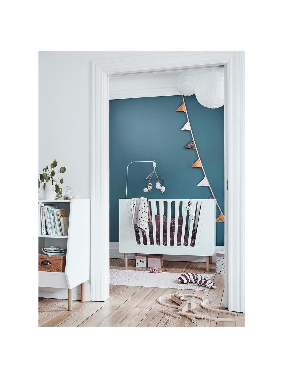 Culla Sleep Tight, Piedini: legno, Bianco, Larg. 125 x Alt. 92 cm