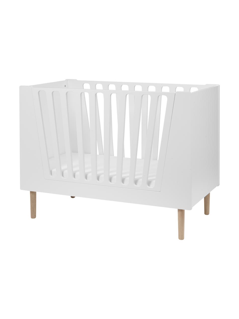 Culla Sleep Tight, Piedini: legno, Bianco, Larg. 125 x Alt. 92 cm