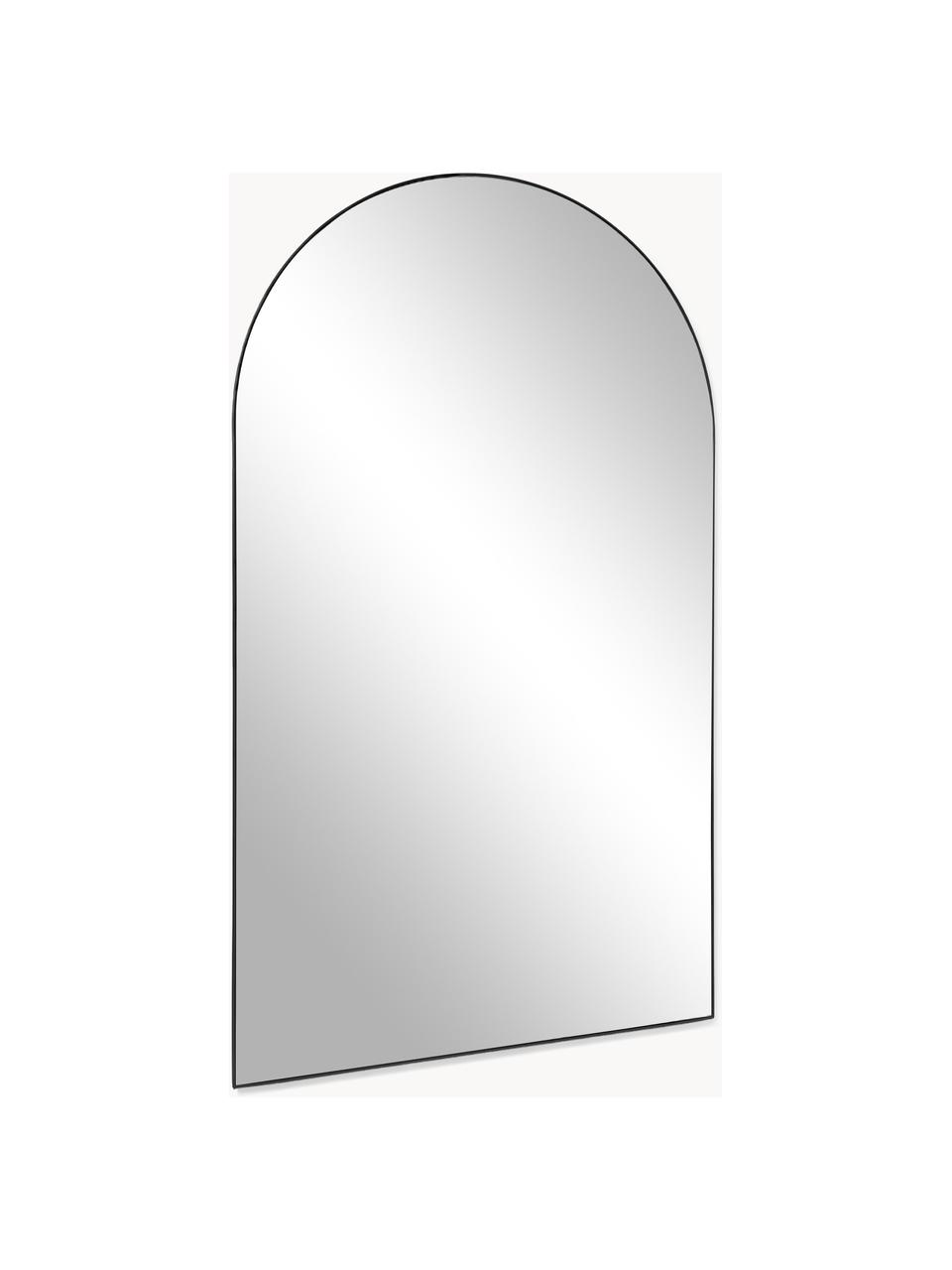 Velké stojací zrcadlo Finley, Černá, Š 110 cm, V 190 cm