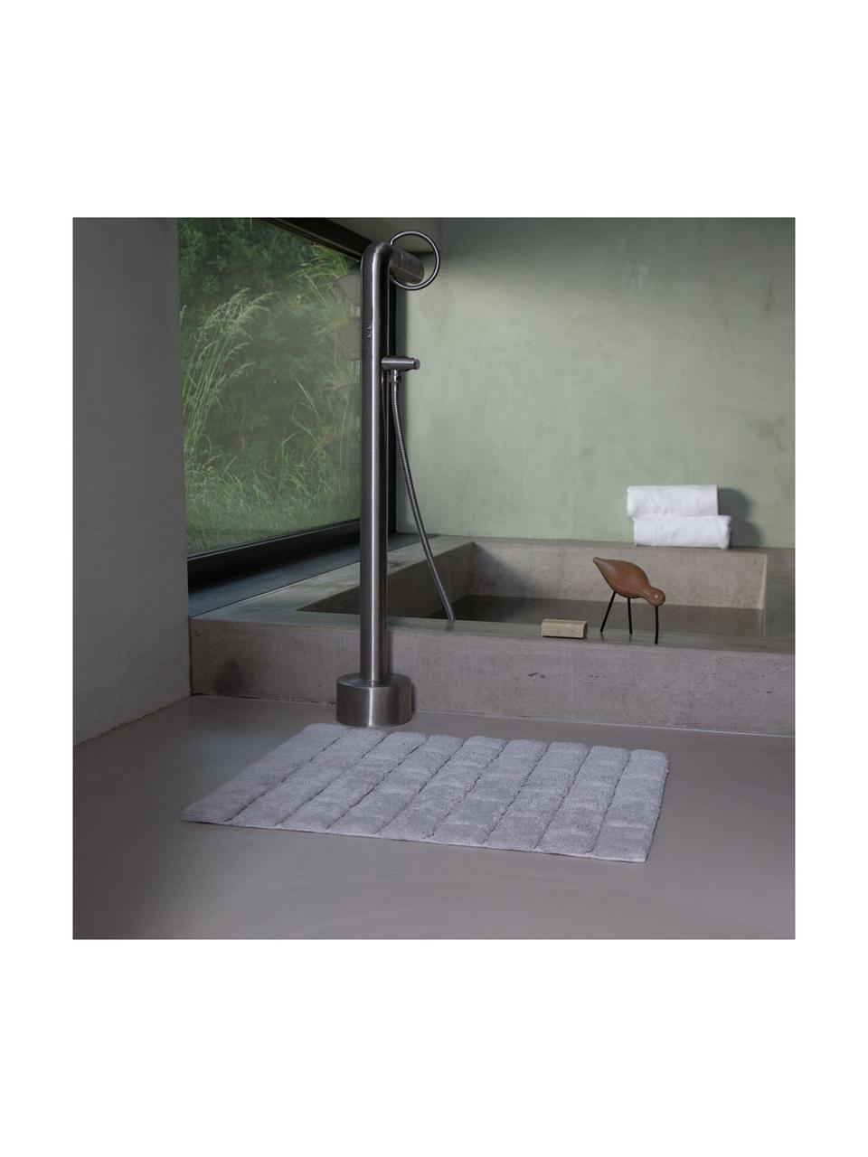 Dywanik łazienkowy Board, 100% bawełna,
Wysoka gramatura, 1900 g/m², Jasny szary, S 50 x D 60 cm