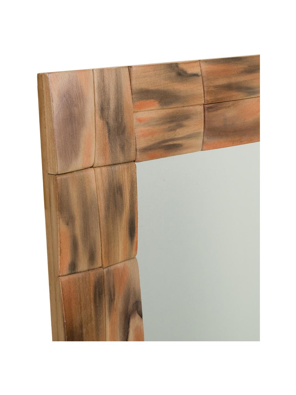 Espejo de pared Belix, Espejo: cristal, Marrón, beige, An 62 x Al 84 cm