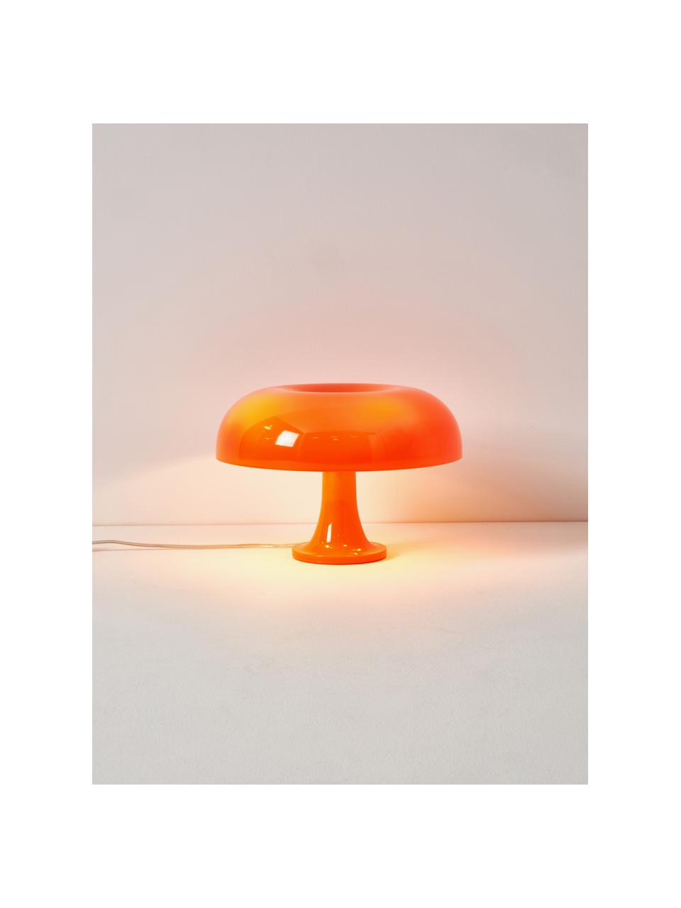 Stolní lampa Nessino, Oranžová, Ø 32 cm, V 22 cm