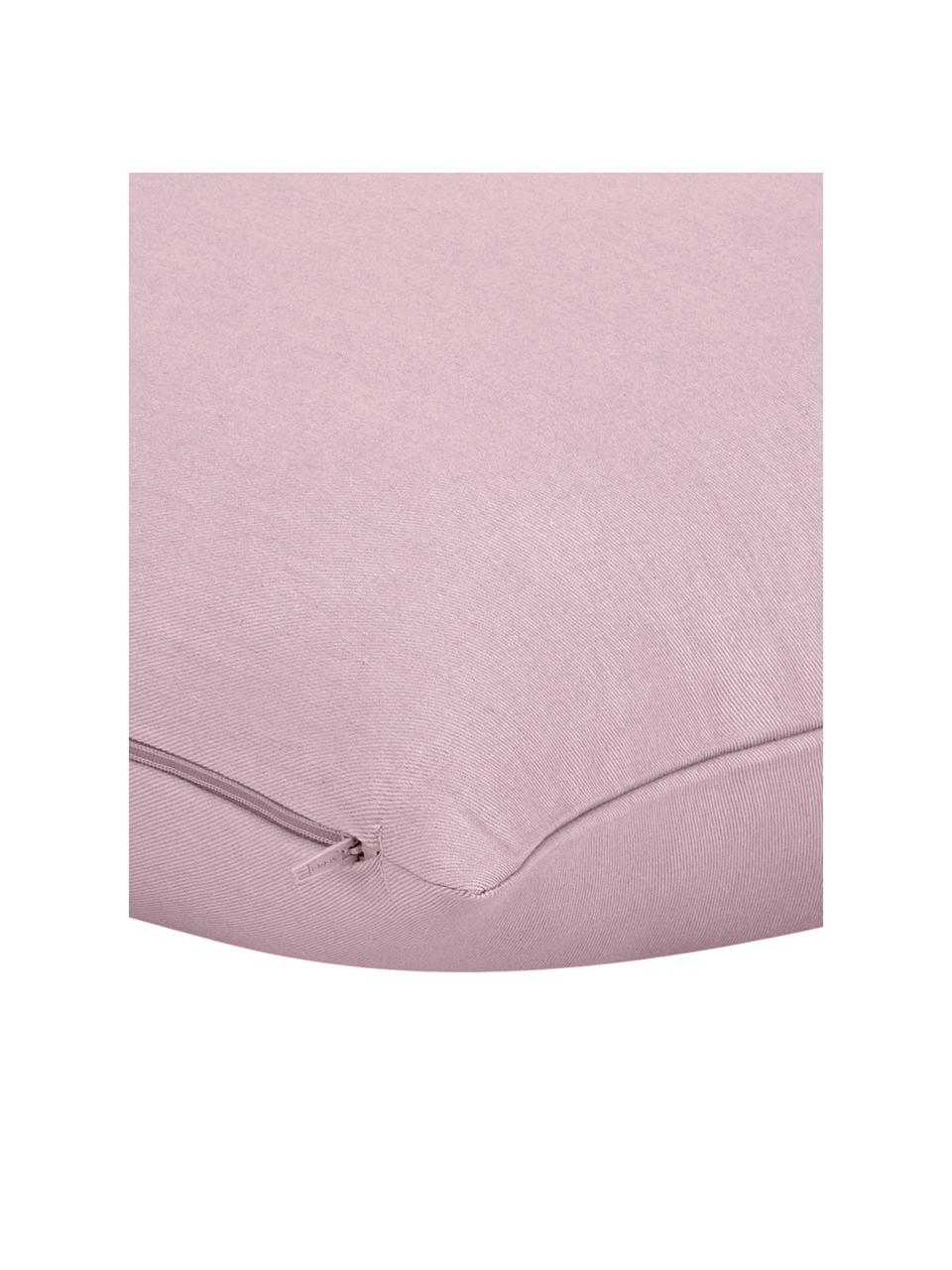 Poszewka na poduszkę z bawełny Mads, 100% bawełna, Blady różowy, S 30 x D 50 cm