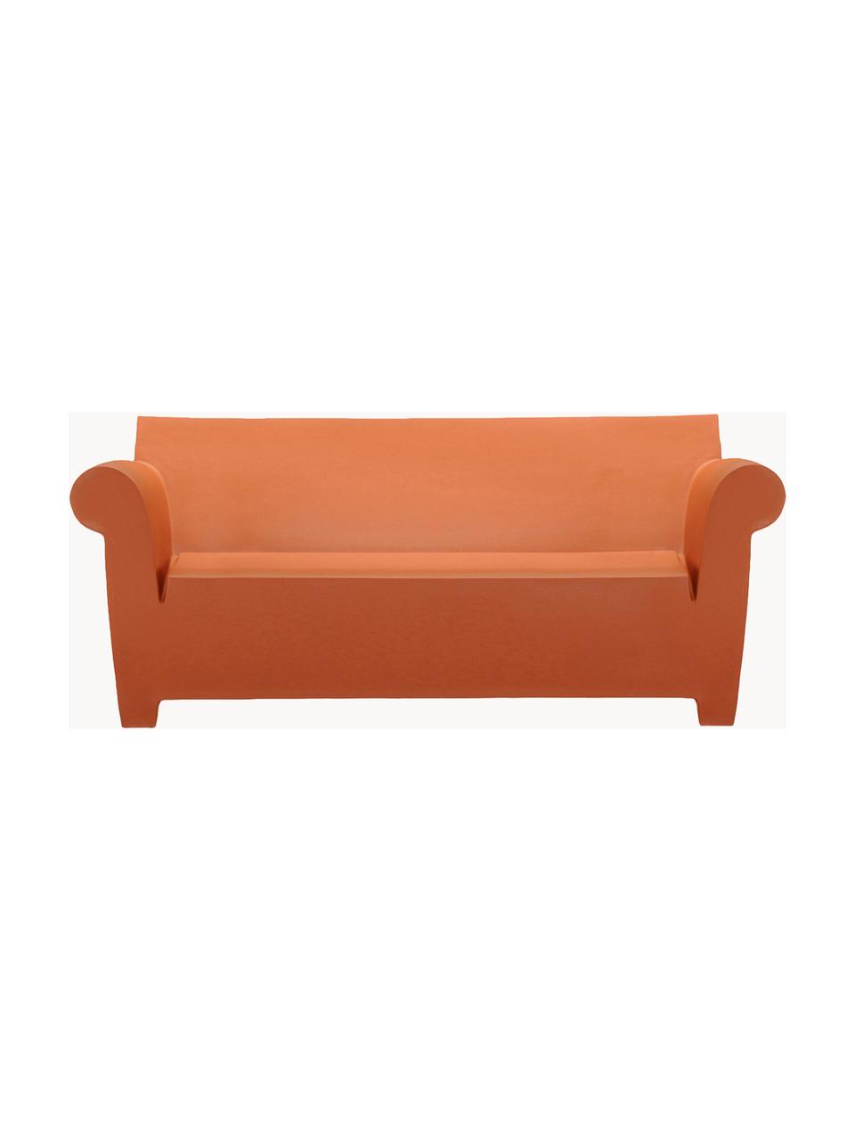 Gartensofa Bubble Club, Polyethylen, Orange, B 189 x T 75 cm