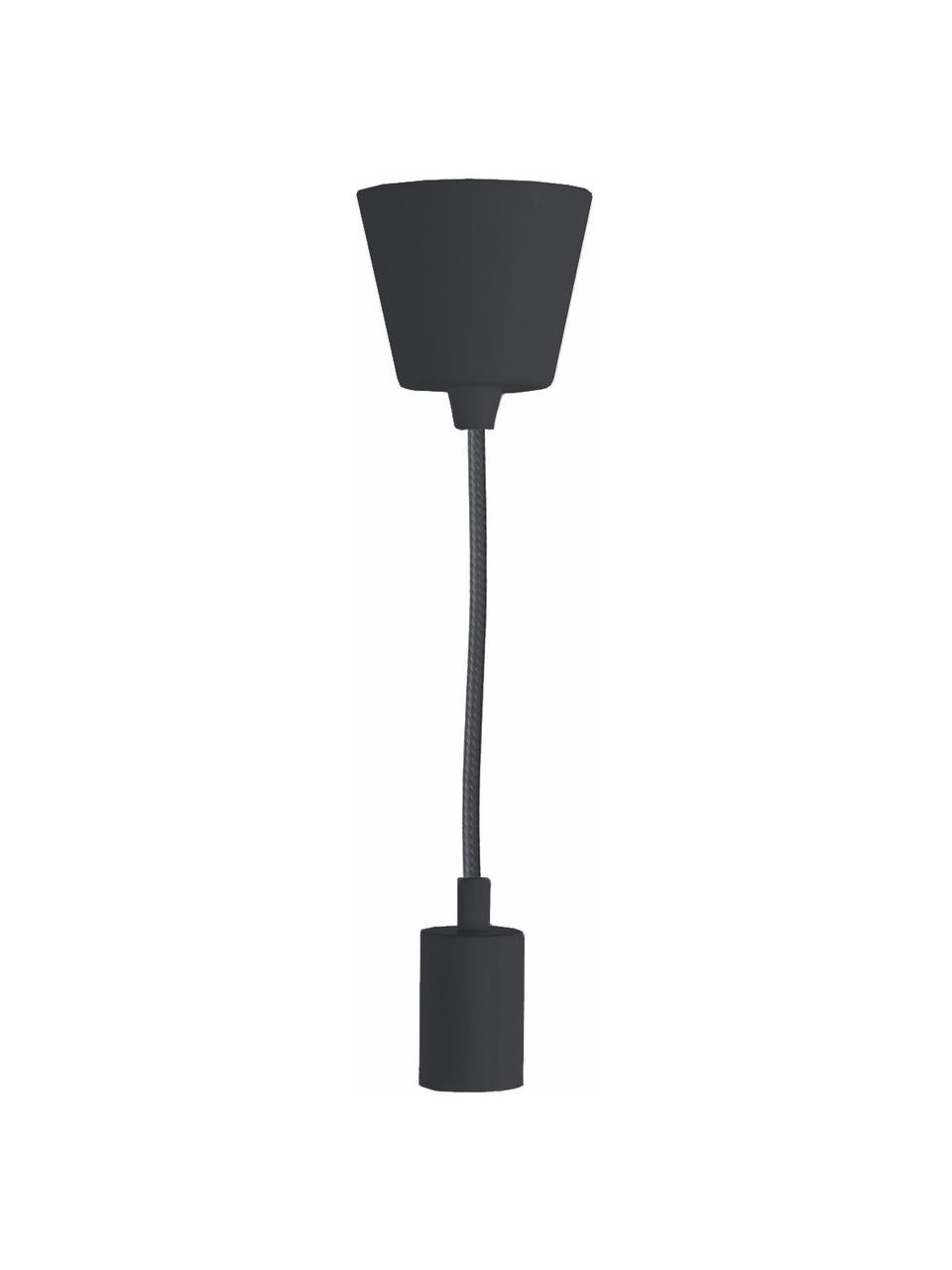 Mała lampa wisząca Color, Czarny, Ø 5 x W 6 cm