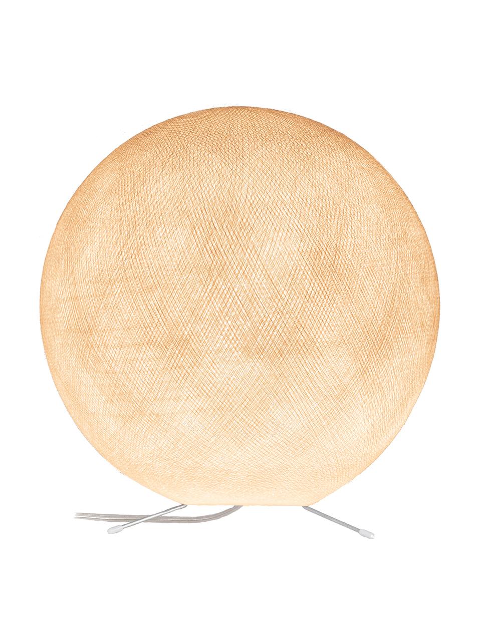 Tafellamp Colorain, Lampions: polyester, Beugel: metaal, Wit, Ø 36 cm