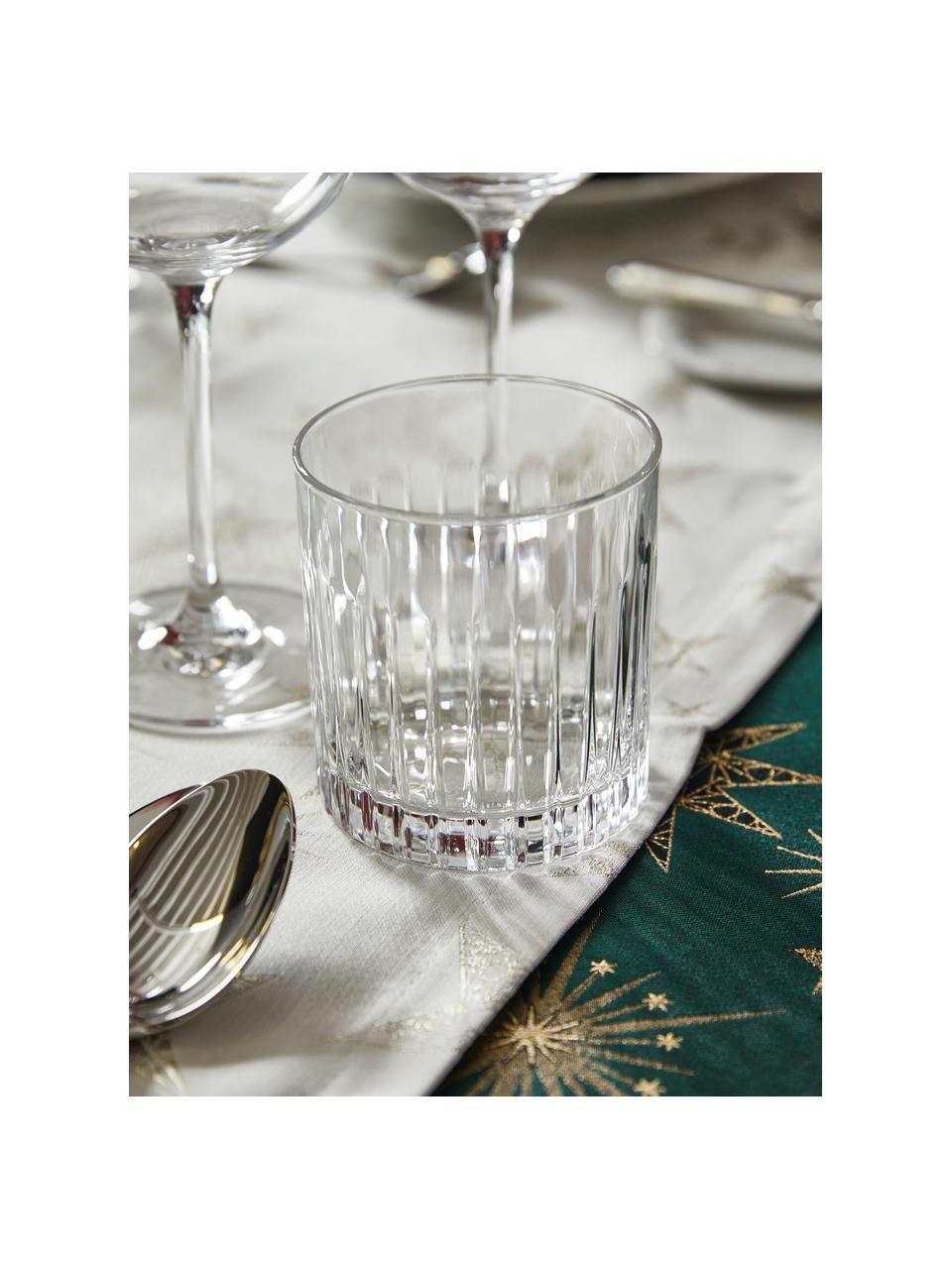 Szklanka do whisky ze szkła kryształowego Timeless, 6 szt., Szkło kryształowe Luxion, Transparentny, Ø 9 x W 9 cm, 360 ml