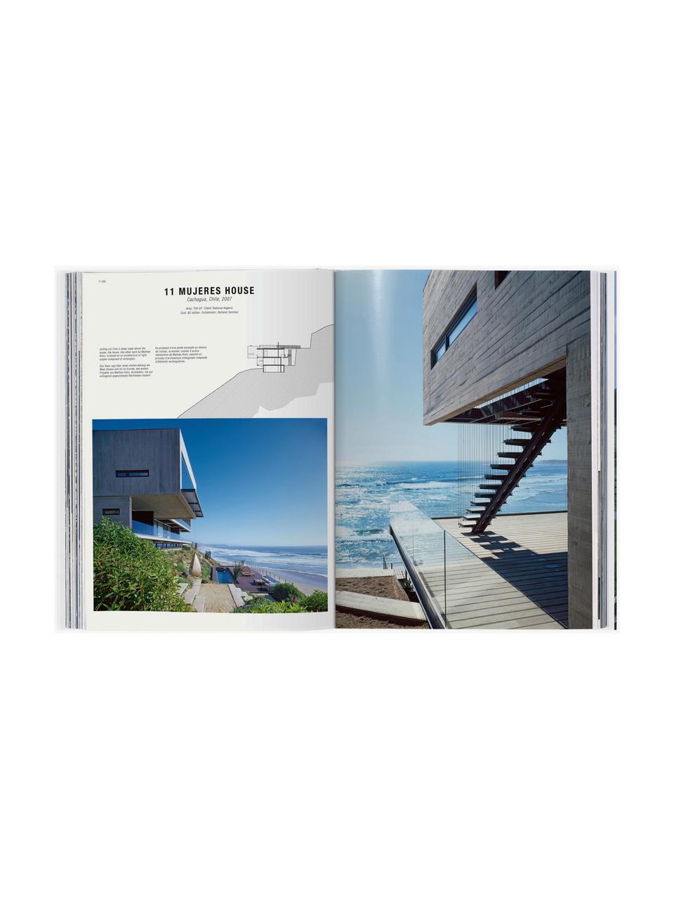 Geïllustreerd boek Contemporary Houses, Papier, hardcover, Contemporary Houses, B 25 x H 34 cm