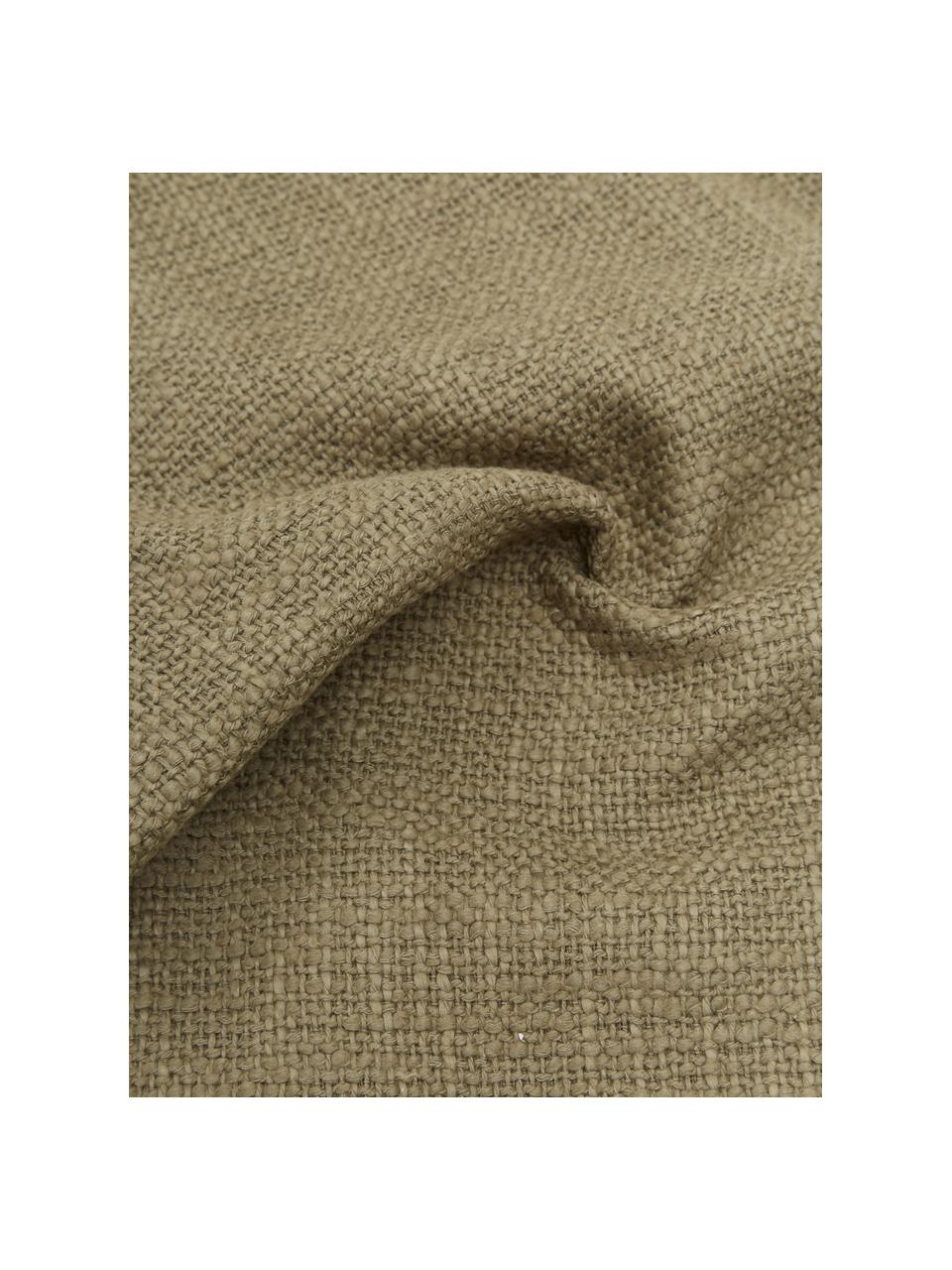 Povlak na polštář Anise, 100 % bavlna, Zelená, Š 30 cm, D 50 cm