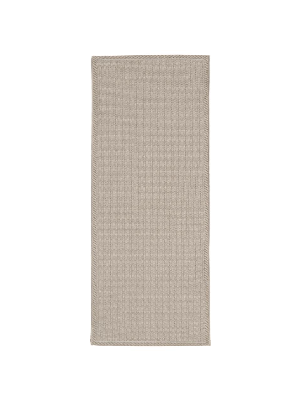 Passatoia da esterno Toronto, 100% polipropilene, Beige, Larg. 80 x Lung. 200 cm