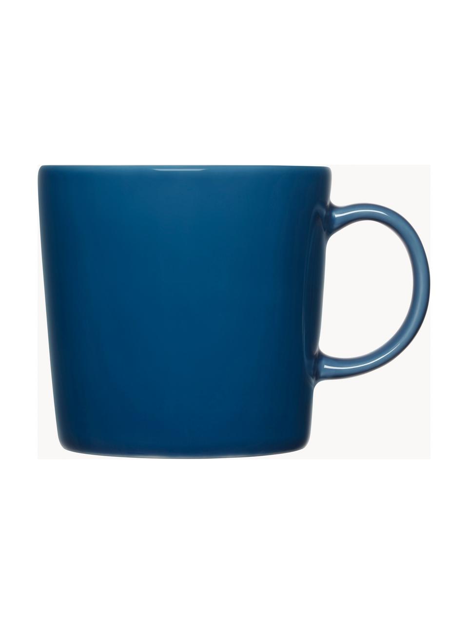 Tasse en porcelaine Teema, Vitro-porcelaine, Bleu foncé, Ø 8 x haut. 8 cm, 300 ml