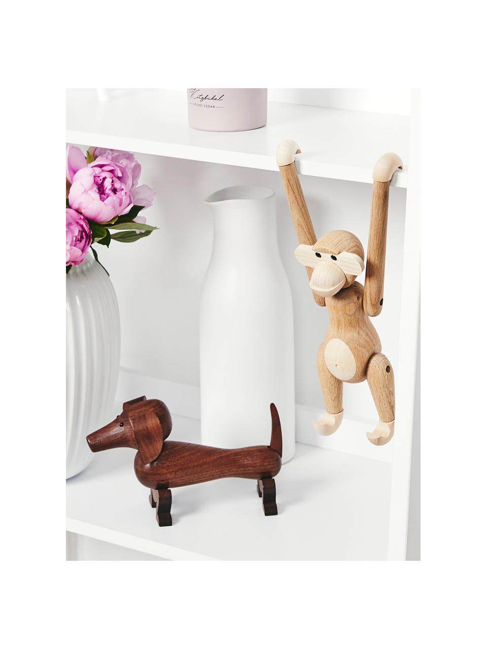 Figura decorativa Hund, Madera de nogal, Marrón, An 20 x Al 10 cm