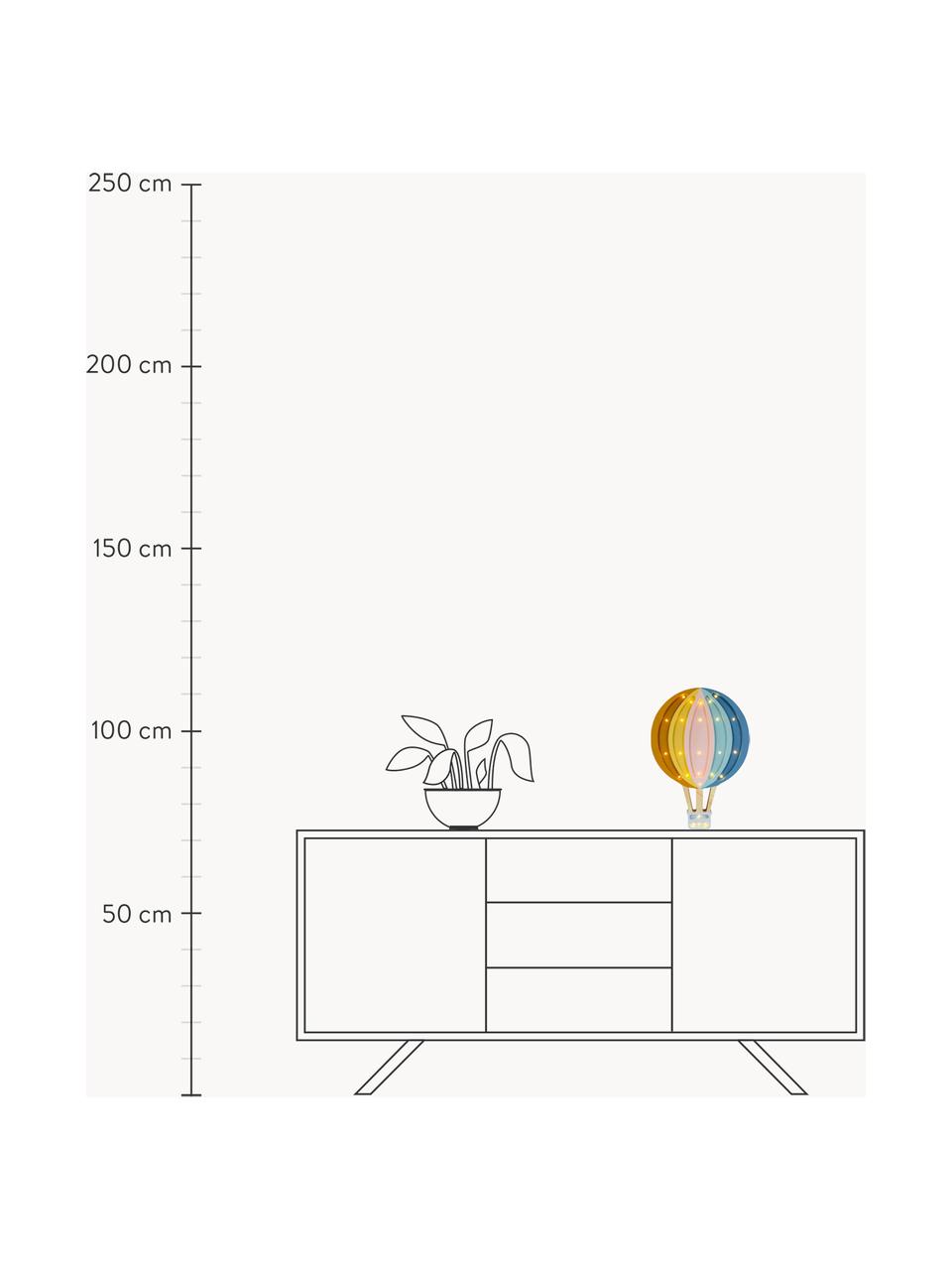 Lampada a LED per cameretta dei bambini fatta a mano con funzione timer e telecomando Hot Air Baloon, luce regolabile, Legno di pino laccato

Questo prodotto è realizzato con legno di provenienza sostenibile e certificato FSC®., Multicolore, Larg. 28 x Alt. 39 cm