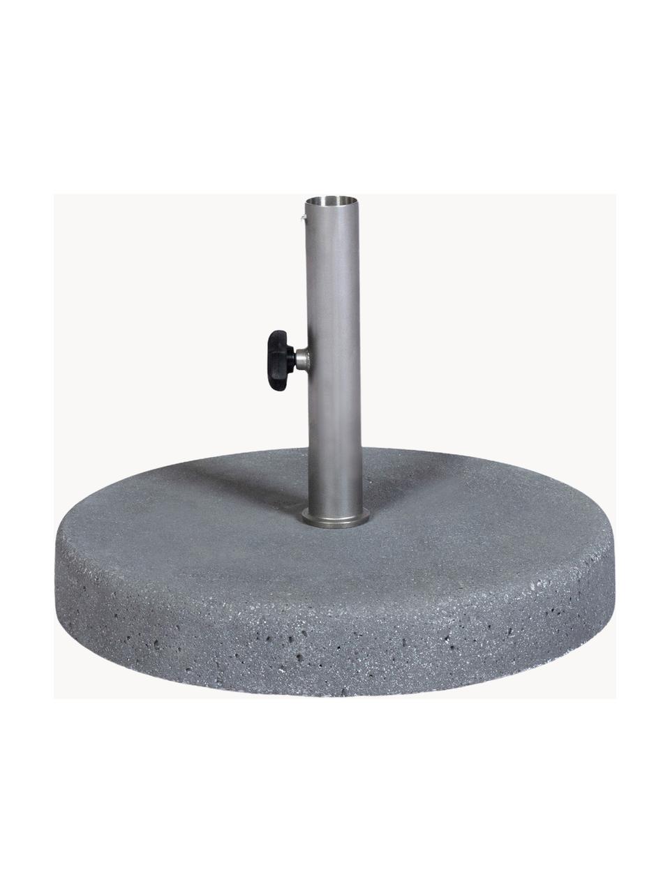 Base per ombrellone Beton, varie misure, Cemento, acciaio inossidabile, plastica, Grigio, Ø 50 x Alt. 8 cm
