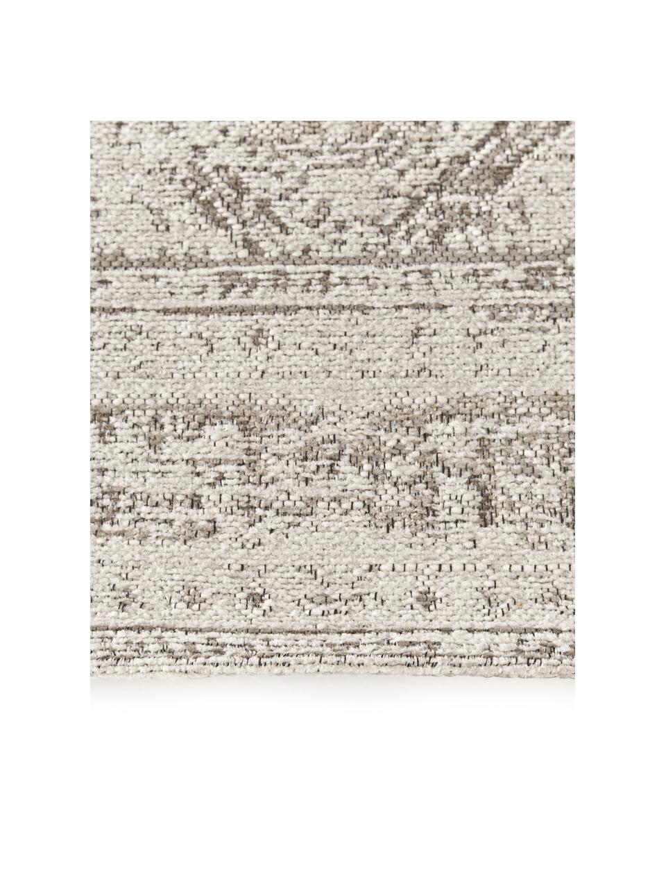 Tappeto in ciniglia Mahdi, 66% poliestere, 34% lana (certificato RWS), Beige, Larg. 120 x Lung. 180 cm (taglia S)
