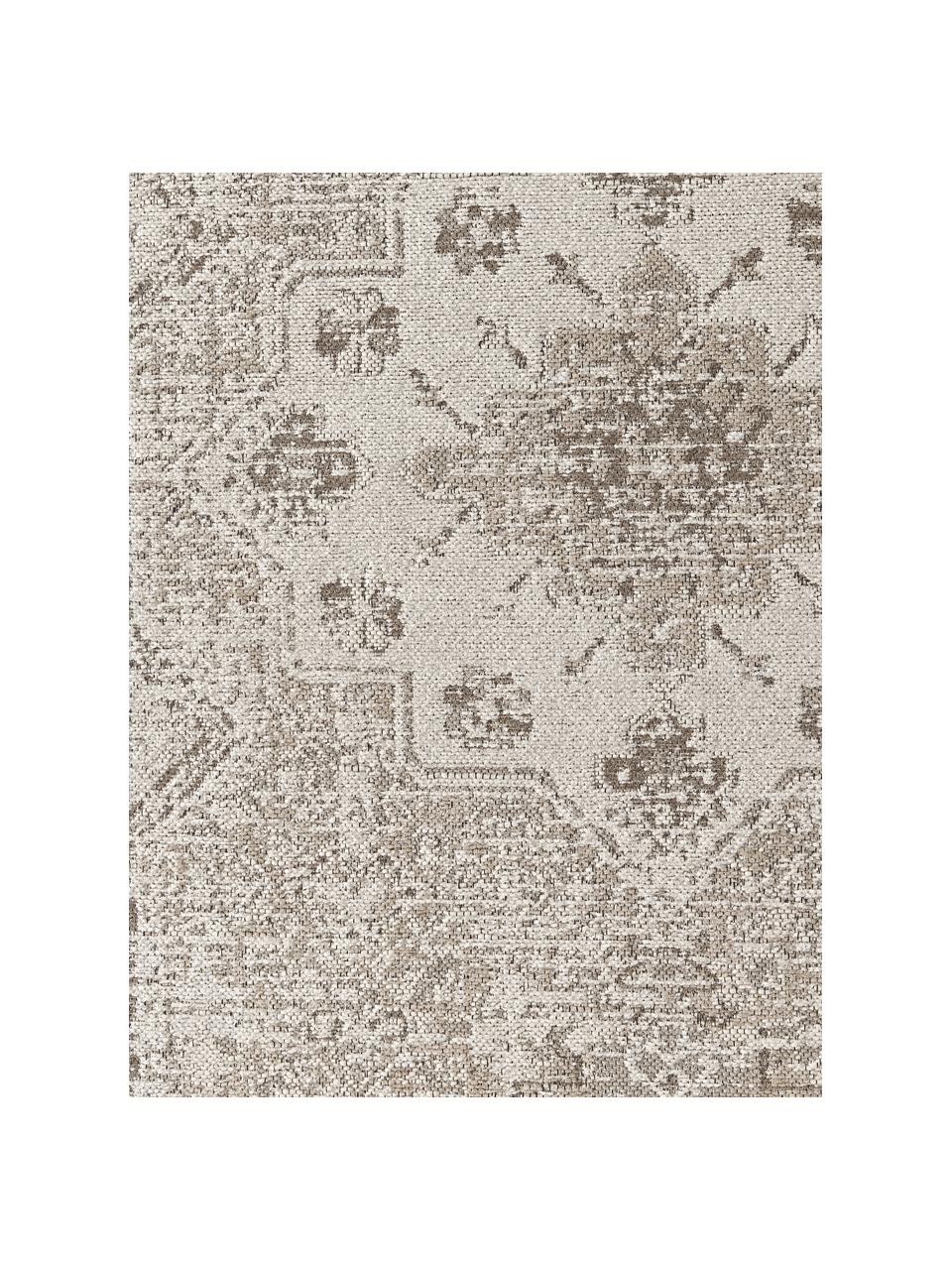 Alfombra de chenilla Mahdi, 66% poliéster, 34% lana (certificado RWS), Beige, An 120 x L 180 cm (Tamaño S)