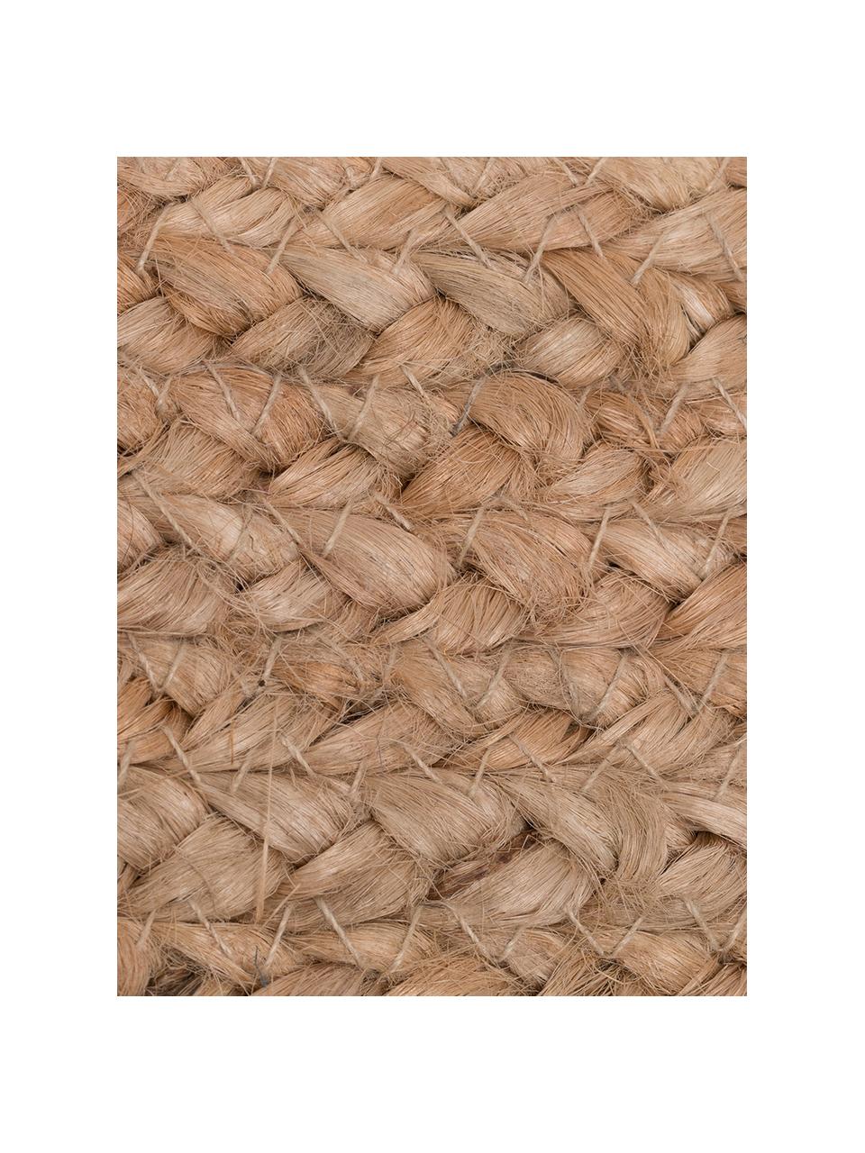 Juteteppich Ural, 100% Jute, Beige, B 90 x L 150 cm (Größe XS)