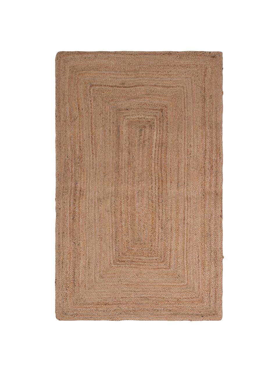 Petit tapis en jute Ural, Beige