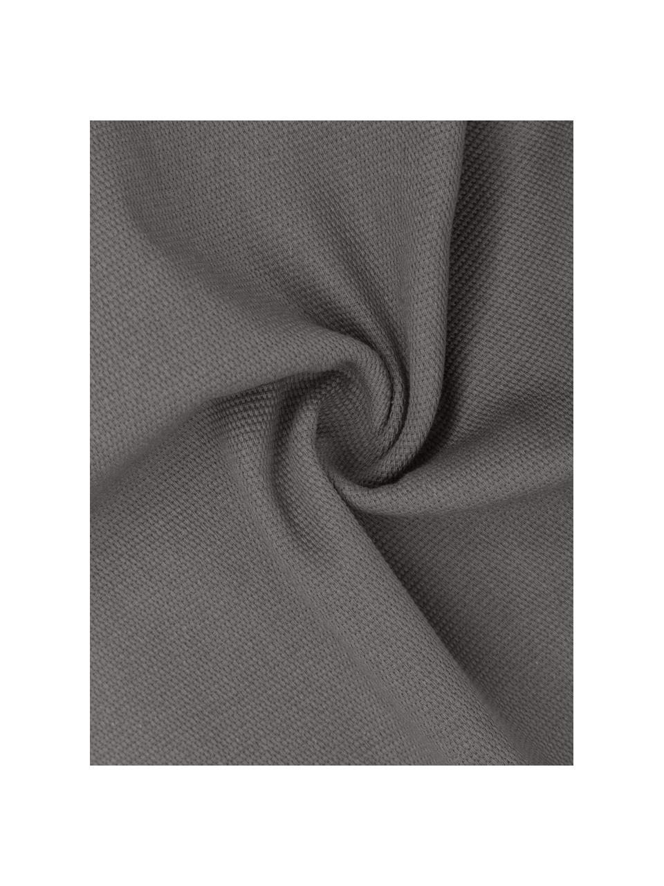 Bavlnený poťah na vankúš Mads, 100 %  bavlna, Tmavosivá, Š 30 x D 50 cm