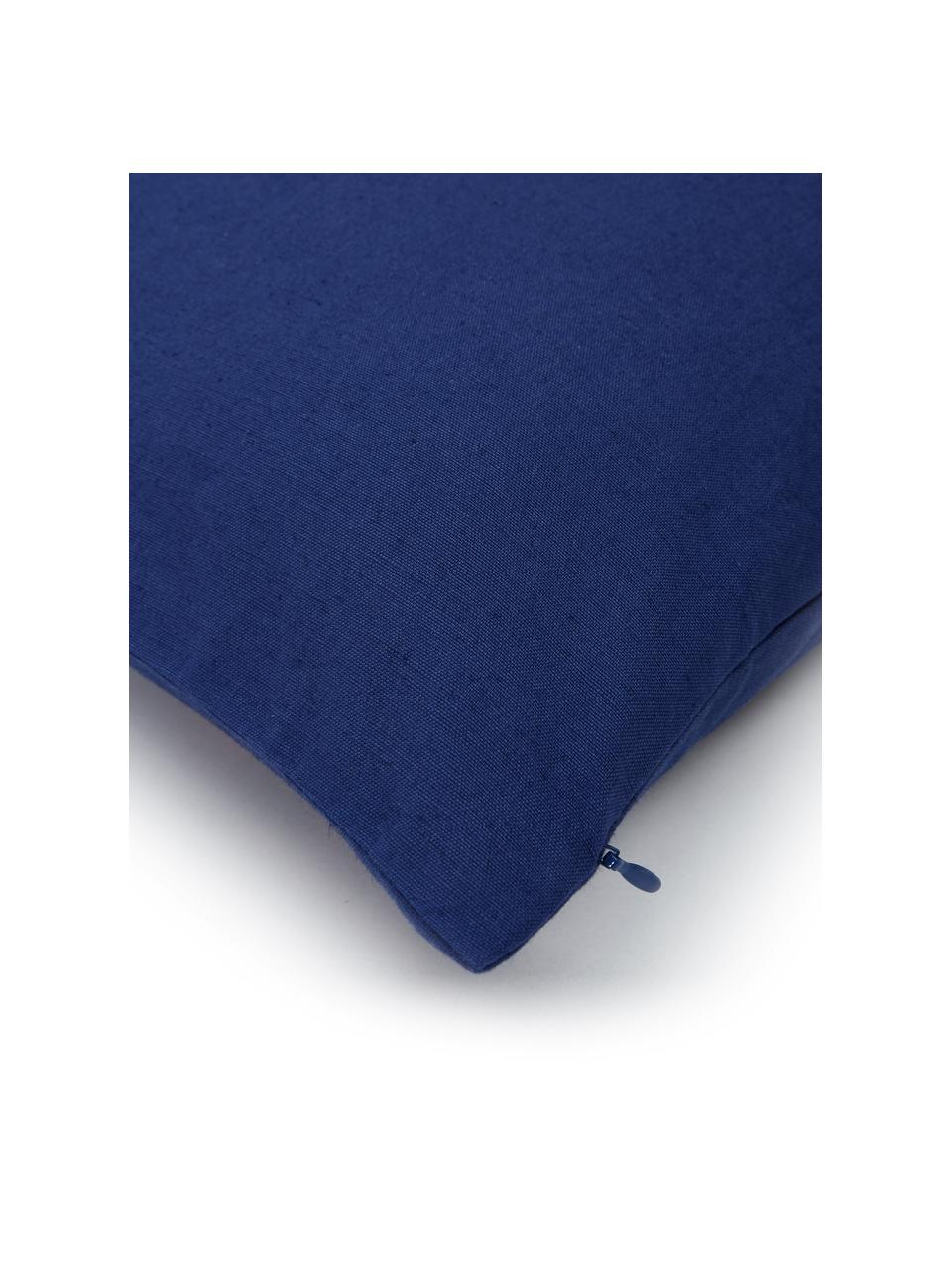 Poszewka na poduszkę z haftem Lore, 100% bawełna, Wielobarwny, S 45 x D 45 cm