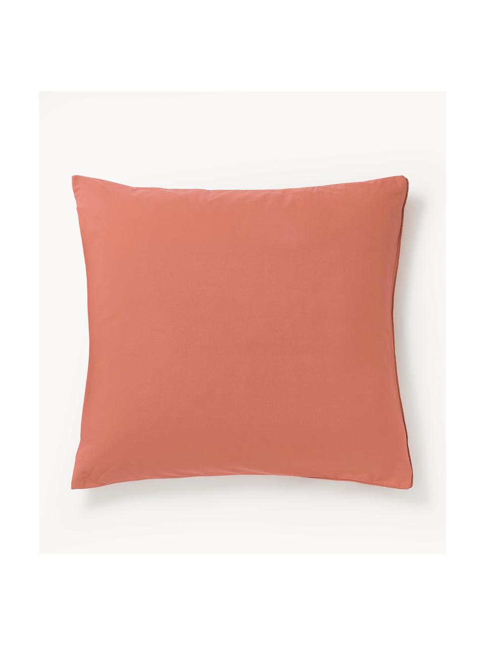 Katoenen kussenhoes Harvey, Weeftechniek: renforcé Draaddichtheid 1, Rood, roze, B 60 x L 70 cm