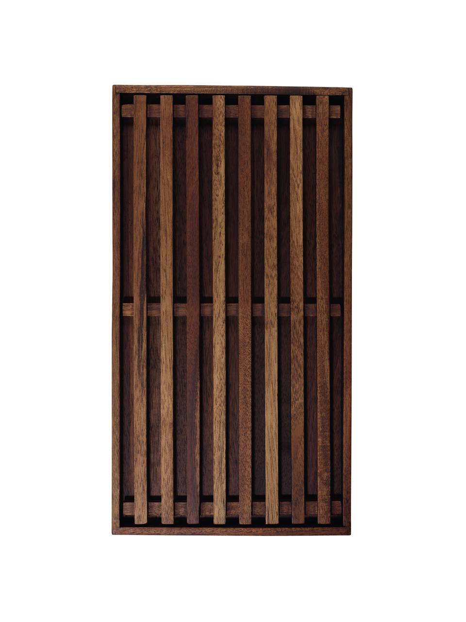 Planche à pain en bois Wood Light, Bois d'acacia, Bois d'acacia, larg. 23 x long. 43 cm