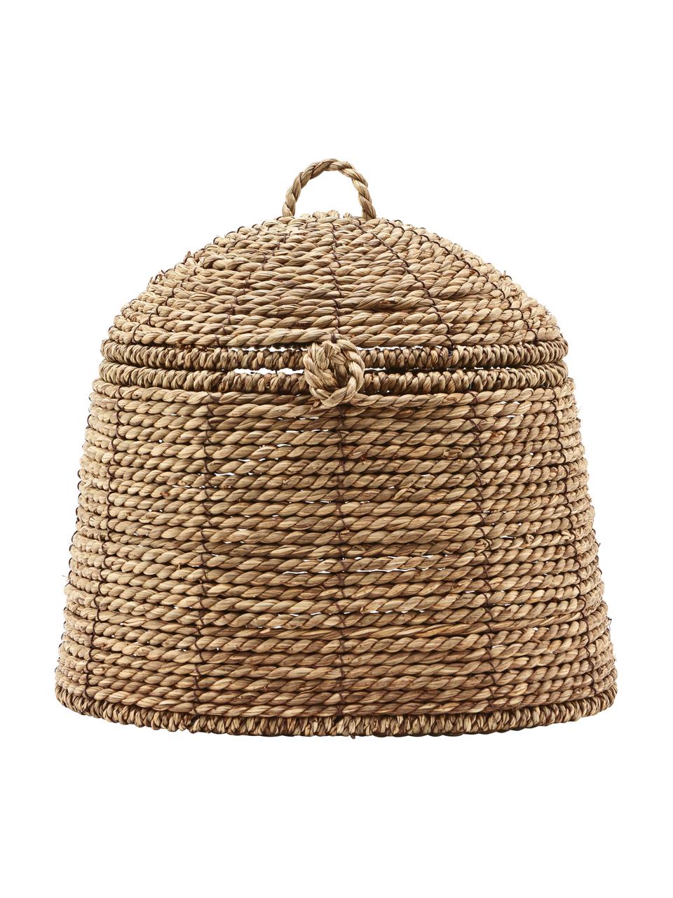 Corbeille de rangement algues marines Rama, Brun, larg. 25 x haut. 19 cm