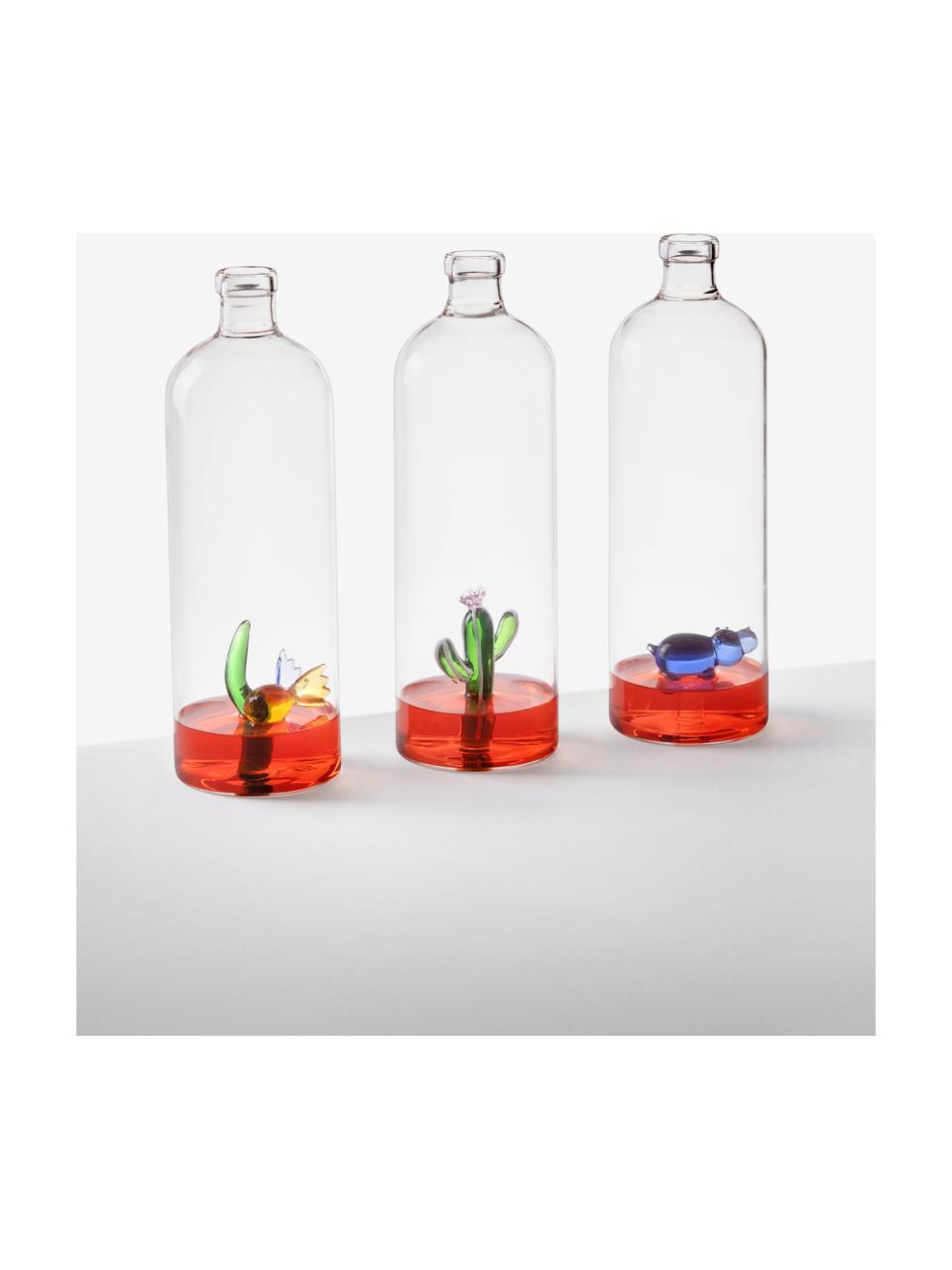 Jarra artesanal Animal Farm, 1,1 L, Vidrio de borosilicato, Transparente, multicolor, 1,1 L