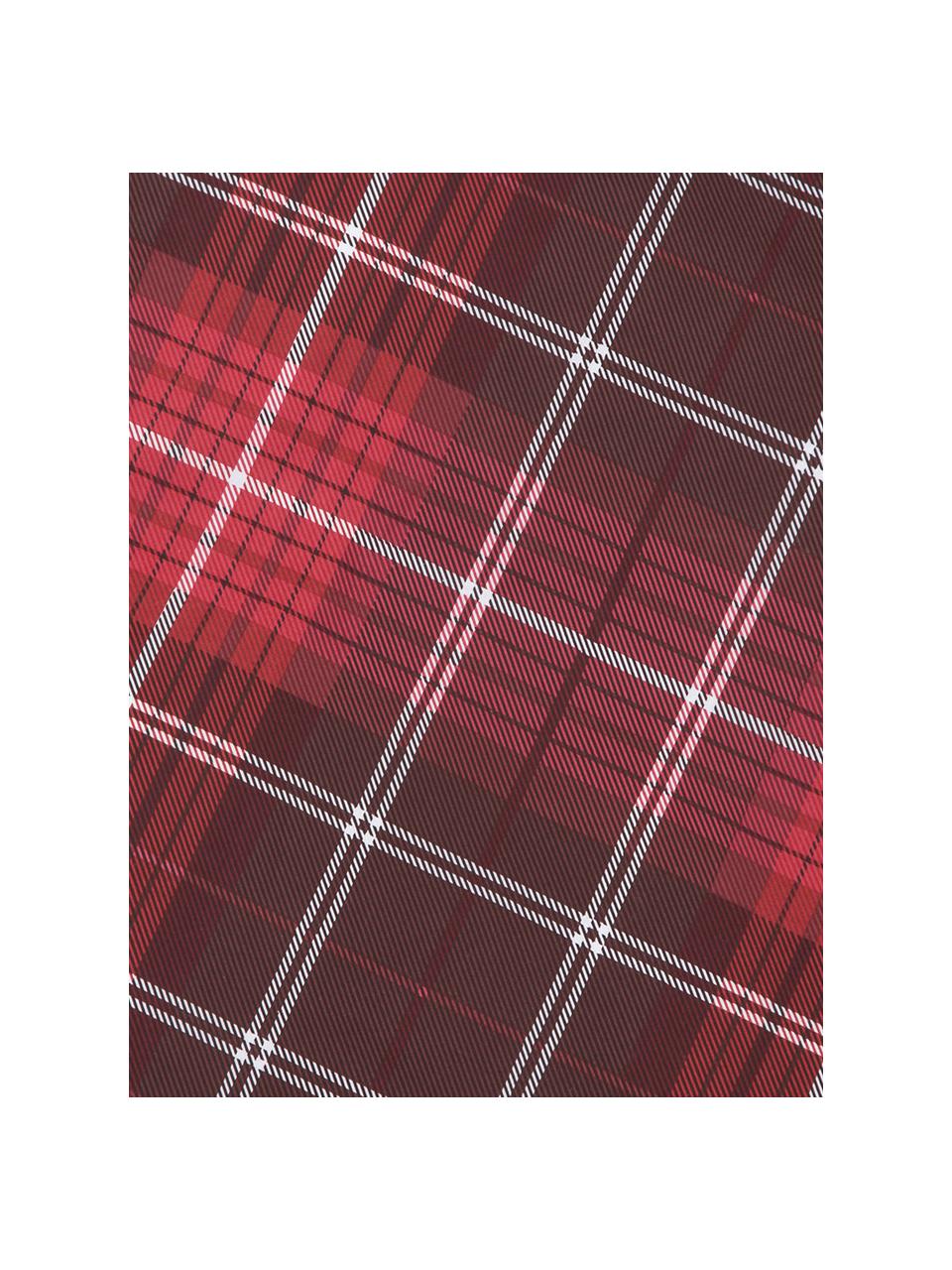 Funda nórdica Tartan Check, Algodón
El algodón da una sensación agradable y suave en la piel, absorbe bien la humedad y es adecuado para personas alérgicas, Rojo, blanco, Cama 180/200 cm (260 x 240 cm)