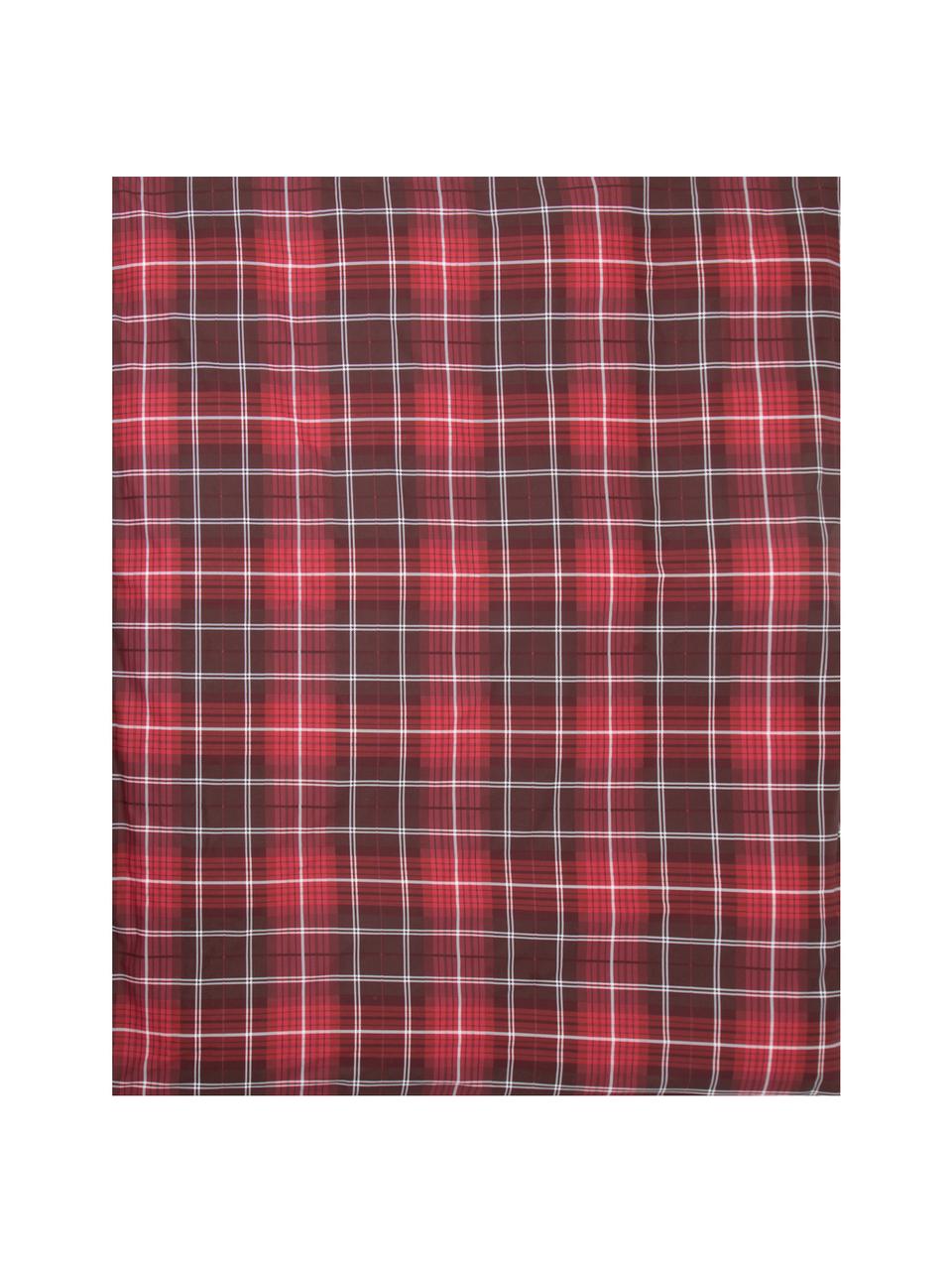 Funda nórdica Tartan Check, Algodón
El algodón da una sensación agradable y suave en la piel, absorbe bien la humedad y es adecuado para personas alérgicas, Rojo, blanco, Cama 180/200 cm (260 x 240 cm)