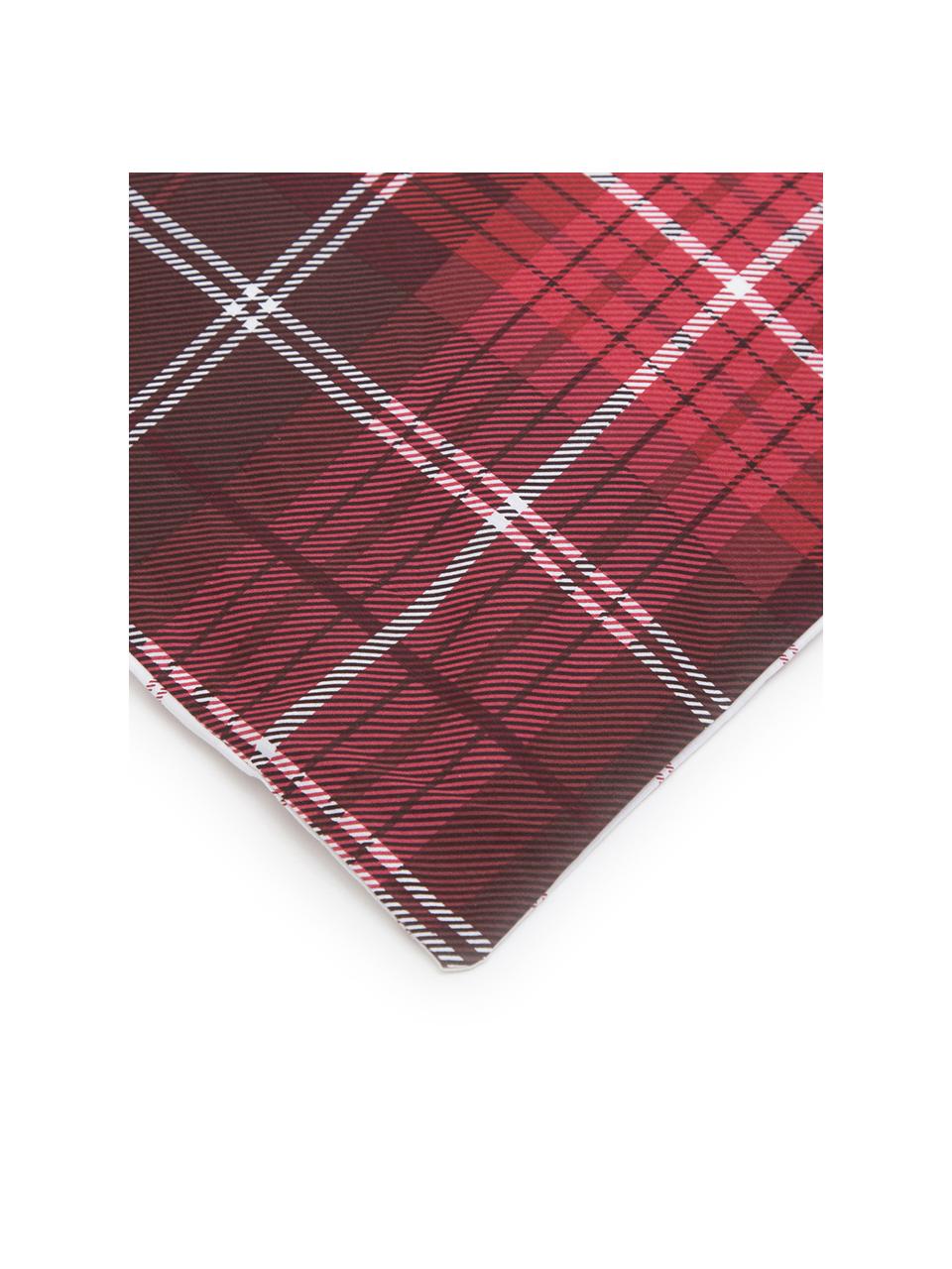 Funda nórdica Tartan Check, Algodón
El algodón da una sensación agradable y suave en la piel, absorbe bien la humedad y es adecuado para personas alérgicas, Rojo, blanco, Cama 180/200 cm (260 x 240 cm)