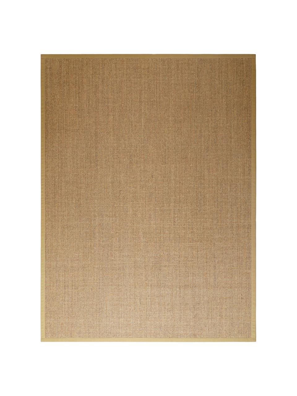 Sisal vloerkleed Leonie in beige, Bovenzijde: 100% sisal vezels, Onderzijde: latex, Beige, B 300 x L 400 cm (Maat XL)