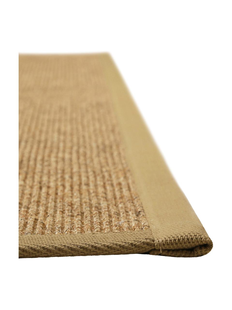 Sisal vloerkleed Leonie in beige, Bovenzijde: 100% sisal vezels, Onderzijde: latex, Beige, B 300 x L 400 cm (Maat XL)