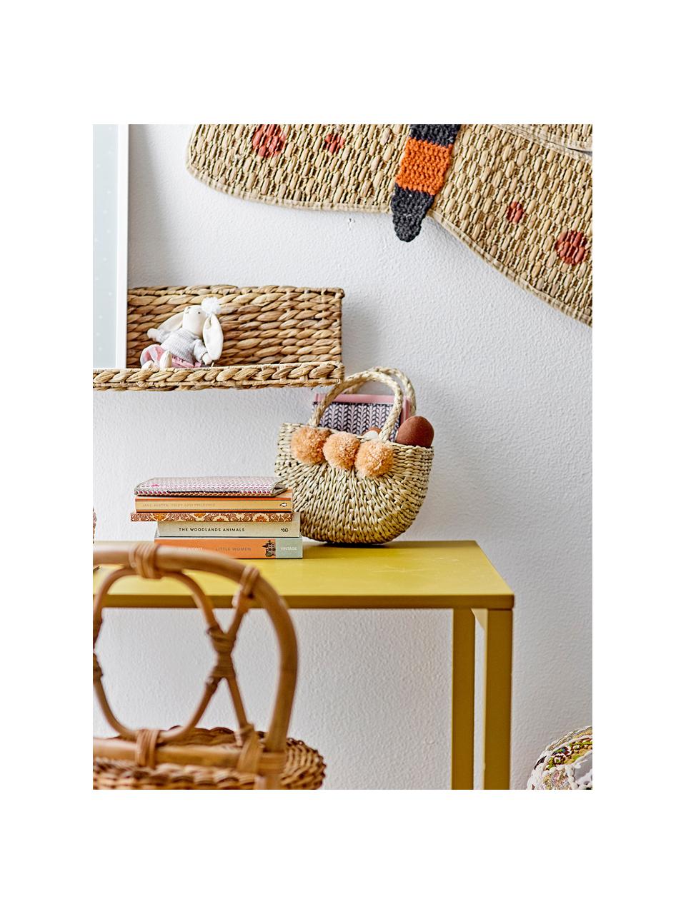 Kindertafel Rese, MDF, rubberhout, Mosterdgeel, B 73 x D 55 cm
