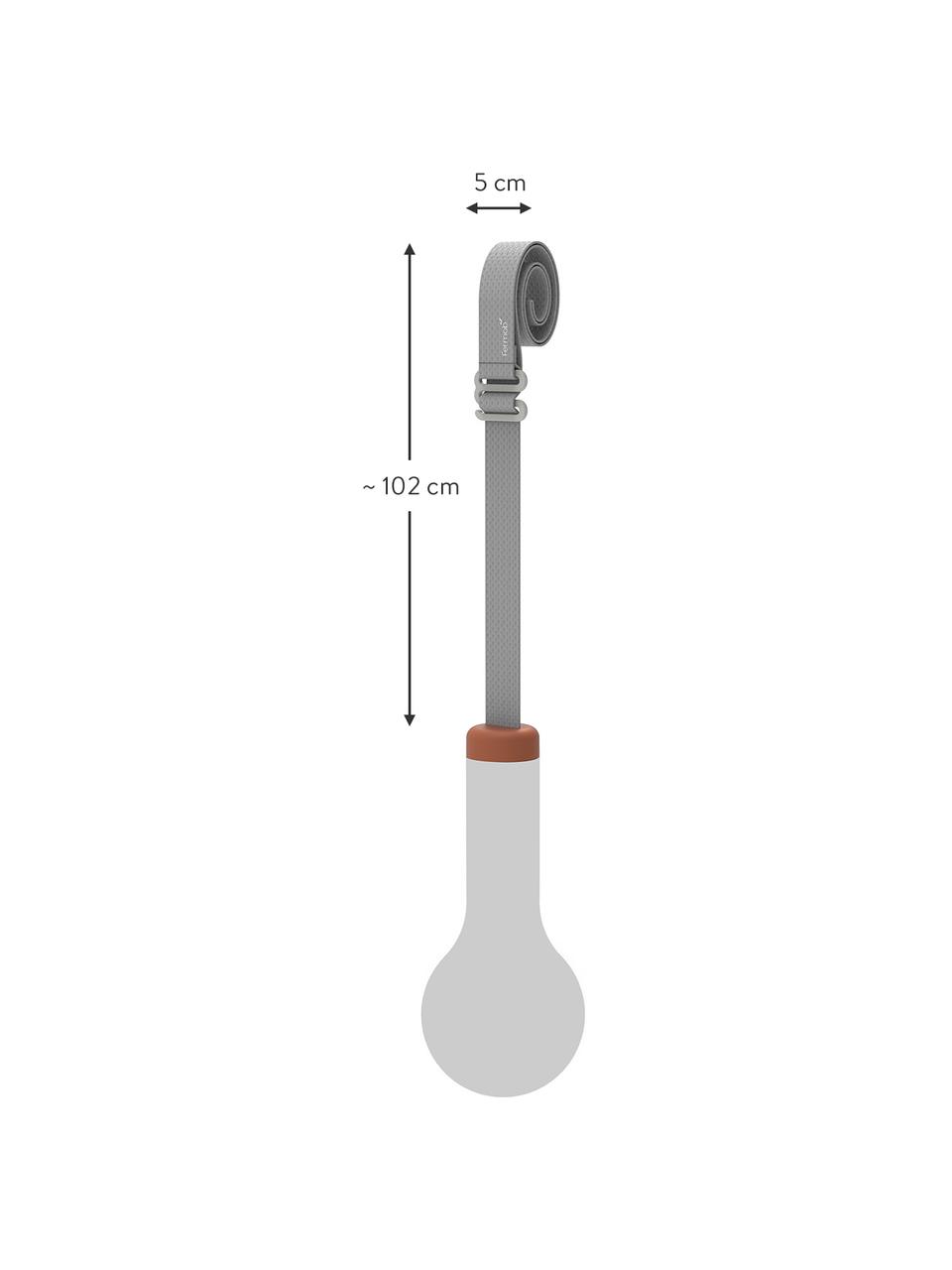 Gurt für Aussenleuchte Aplô , Grau, Ockerrot, L 102 cm