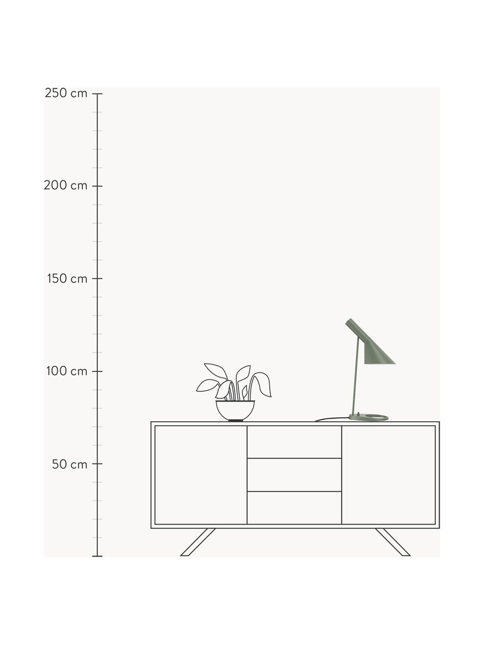 Schreibtischlampe AJ, in verschiedenen Grössen, Salbeigrün, B 25 x H 43 cm