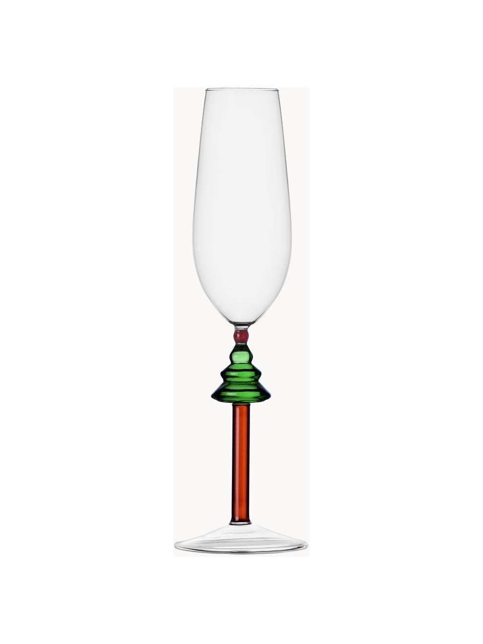 Flûte à champagne artisanale Woodland Tales, Verre borosilicate

Découvrez la polyvalence du verre borosilicaté pour votre maison ! Ce matériau de haute qualité, fiable et robuste, se distingue par une résistance exceptionnelle à la chaleur, ce qui le rend idéal pour votre thé ou café chaud. Par rapport au verre traditionnel, le verre borosilicaté est plus résistant aux fissures et aux bris, en faisant un compagnon sûr pour votre intérieur, Transparent, rouge, vert, Ø 7 x haut. 27 cm, 160 ml