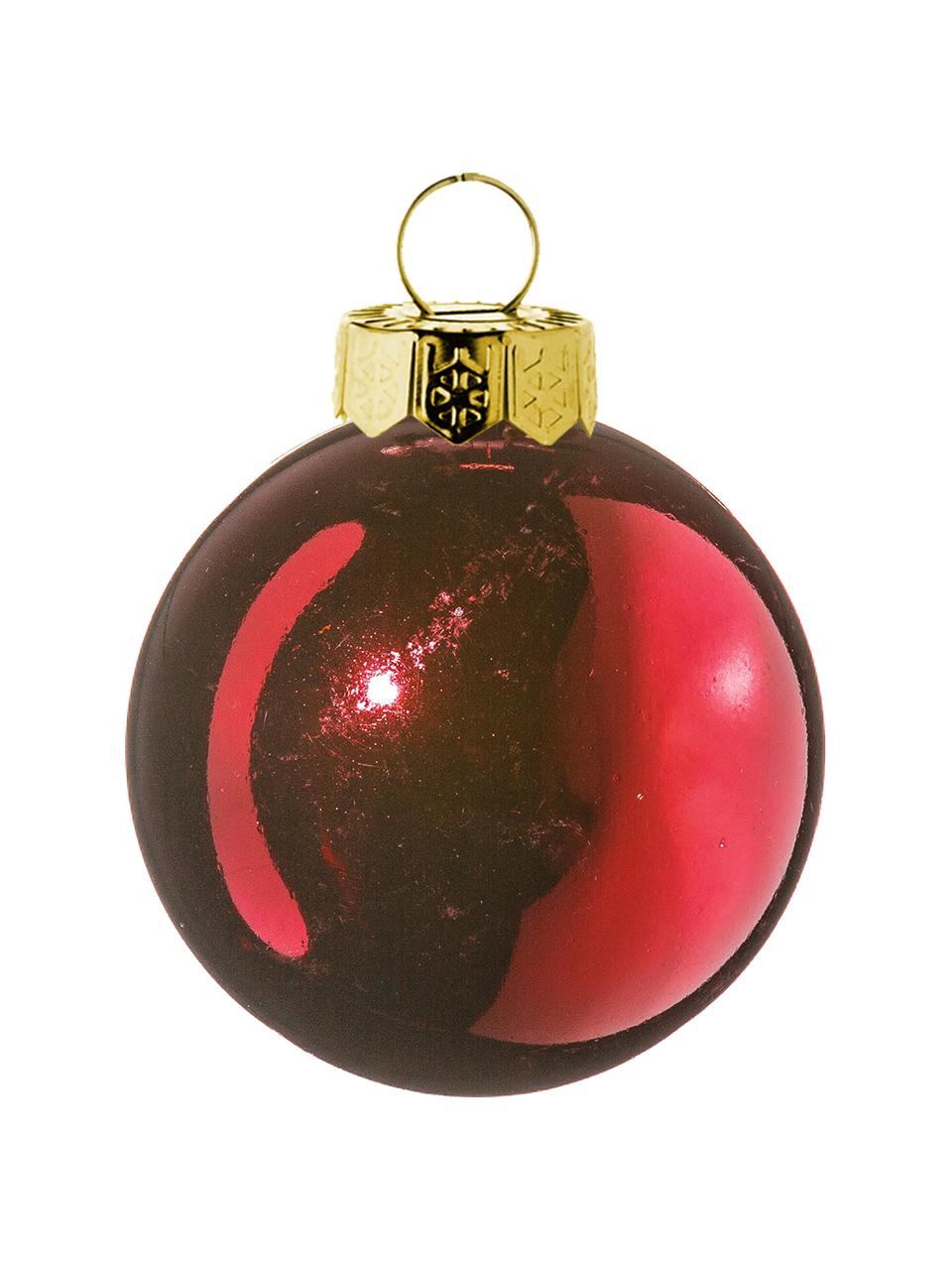 Mini boule de Noël Evergreen, Ø 4 cm, 16 élém., Rouge