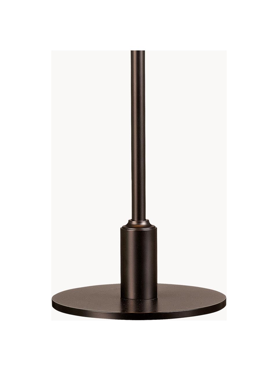 Velká stolní lampa PH 3½-2½, ručně foukaná, Bílá, měděná, Ø 33 cm, V 45 cm