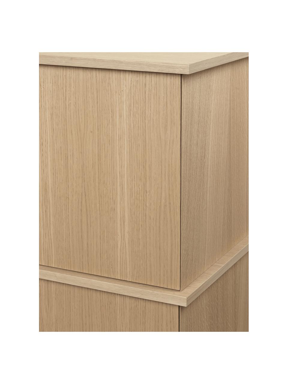 Kommode Stilt, Eichenholzfurnier, MDP-Kern, lackiert

Dieses Produkt wird aus nachhaltig gewonnenem, FSC®-zertifiziertem Holz gefertigt., Eichenholz, B 100 x H 109 cm