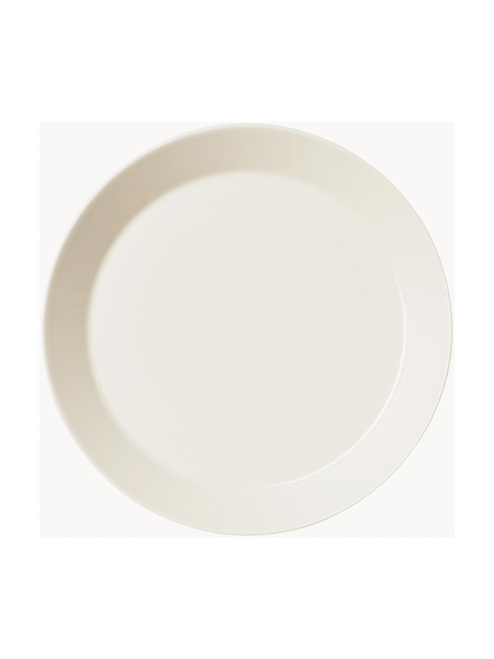 Porcelánový mělký talíř Teema, Vitro porcelán, Tlumeně bílá, Ø 26 cm