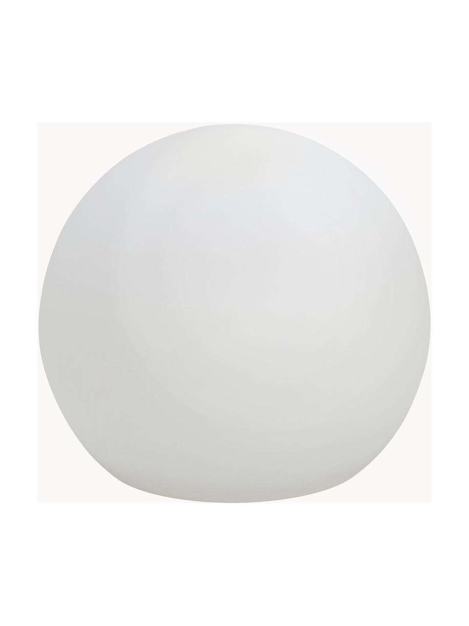 Solarna lampa zewnętrzna LED z funkcją zmiany kolory i pilotem Buly, Biały, Ø 50 x W 44 cm